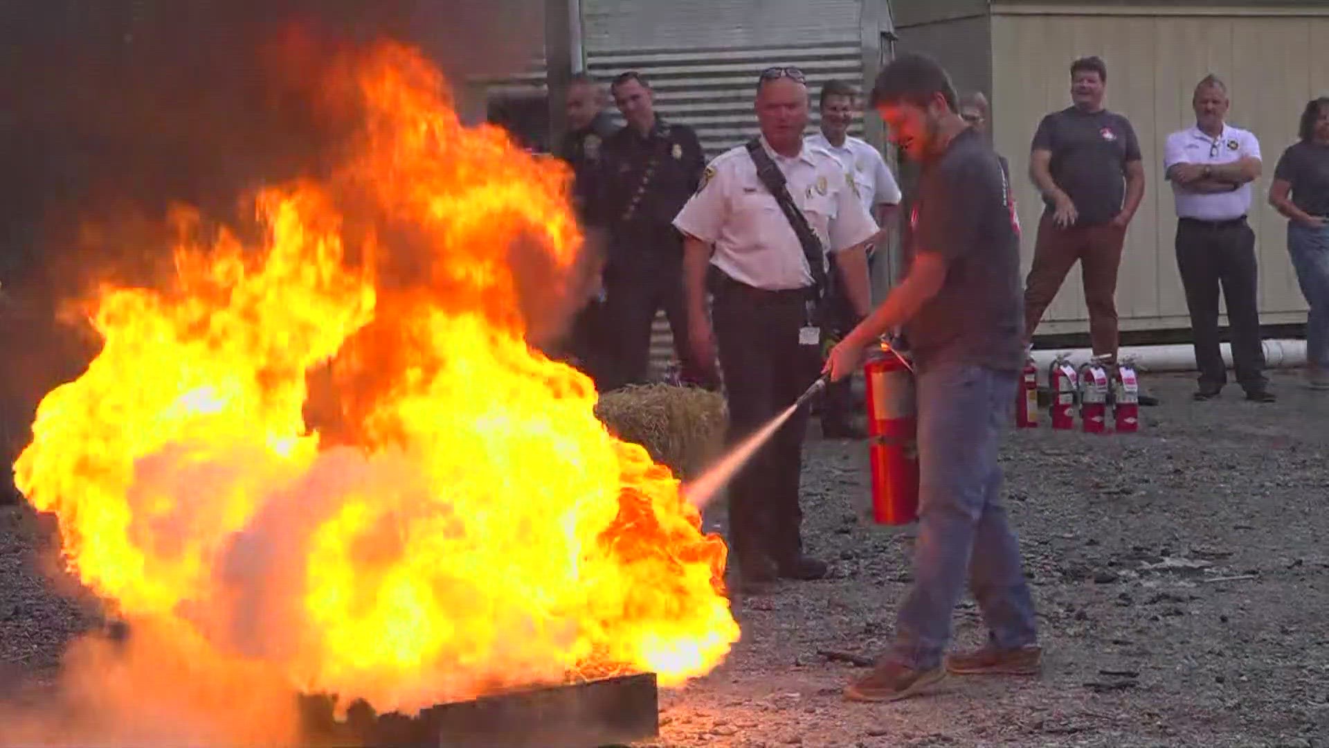 More than 20 students learned more about the Greensboro Fire Department and how the industry works.