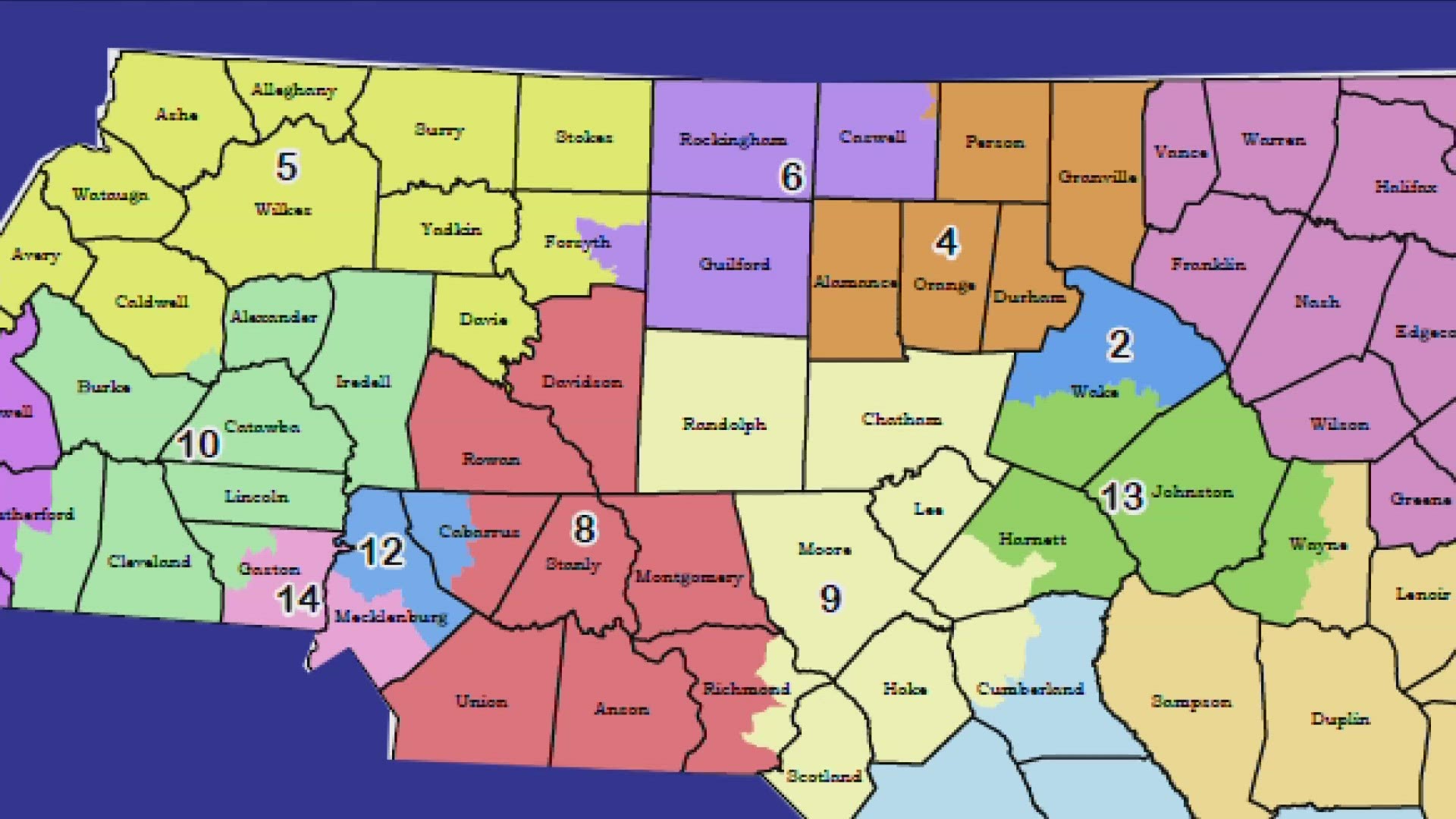 North Carolina Republicans pitch new congressional maps
