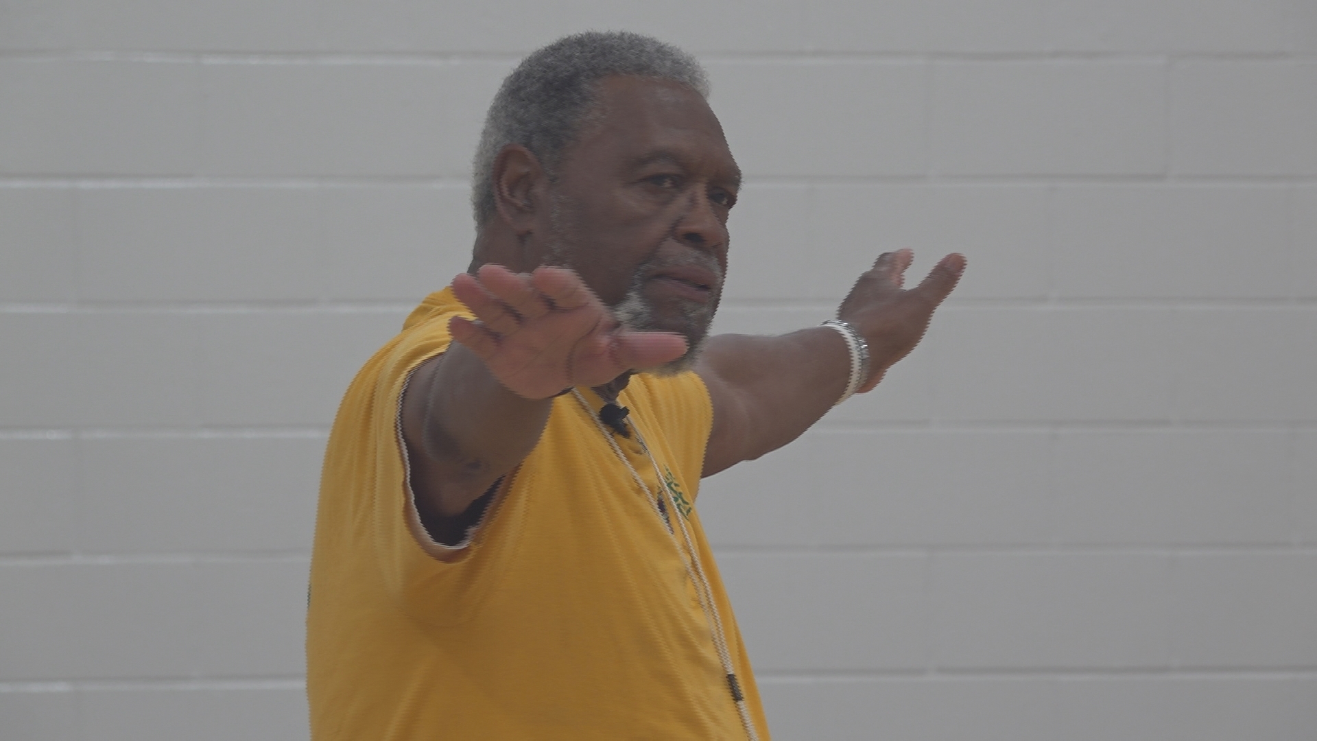 Greensboro man leads fitness class for seniors!