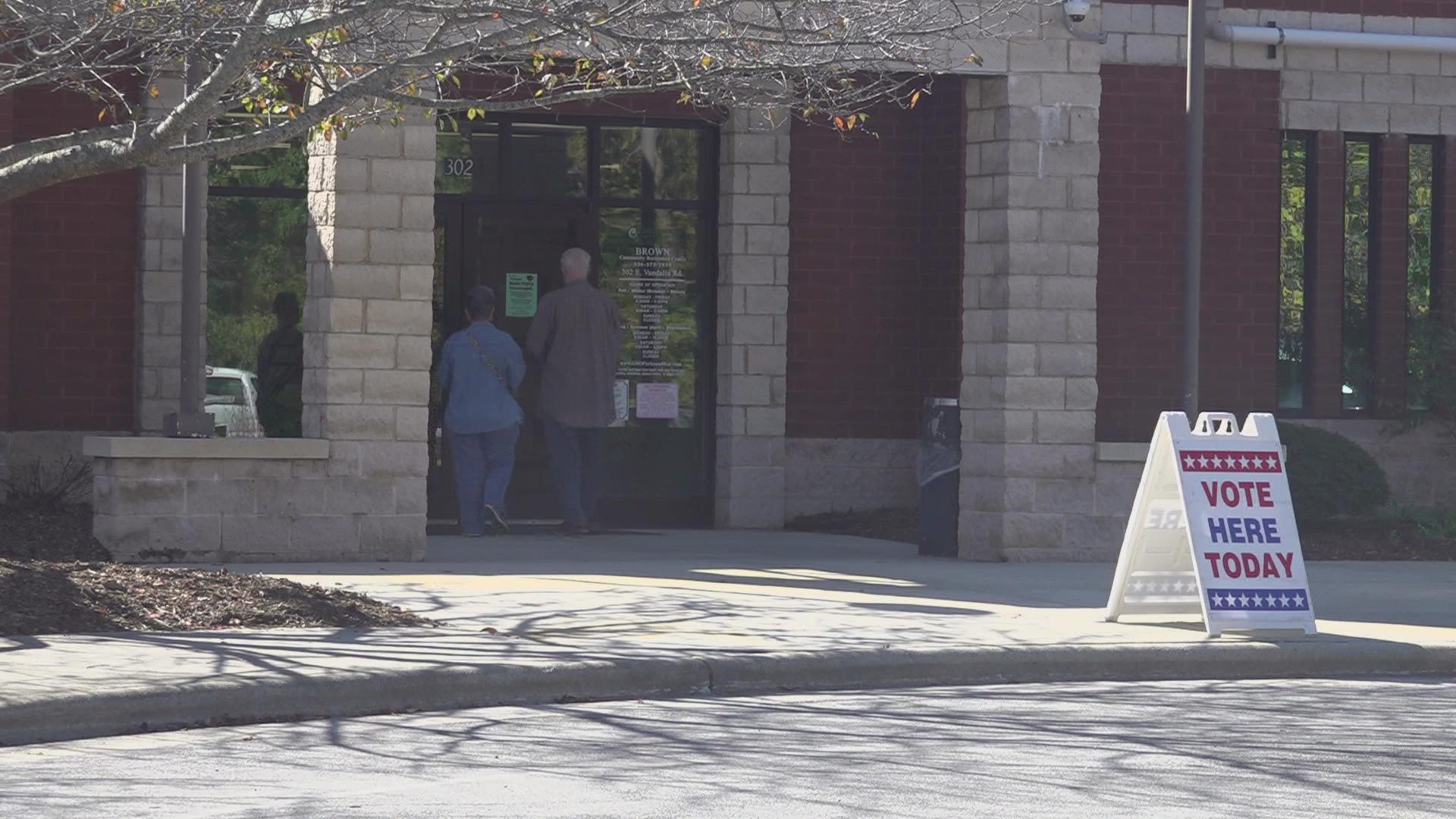 Several locations across Guilford County are open for one-stop early voting in the November midterm election.