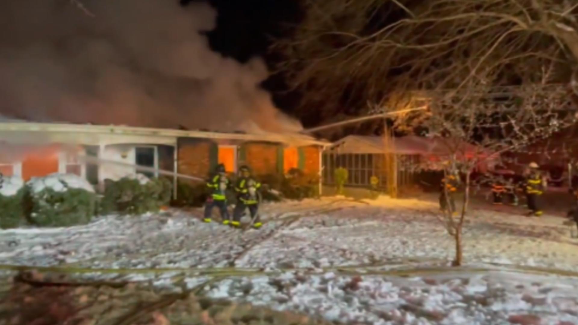 Man dies after housefire breaks out on Sallies Lane in Winston-Salem ...