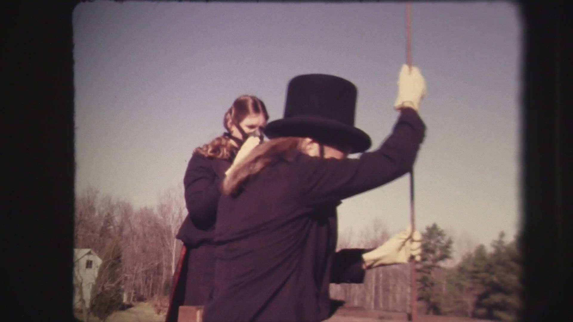 The two cleaners continued the tradition of wearing top hats and tails when servicing clients.