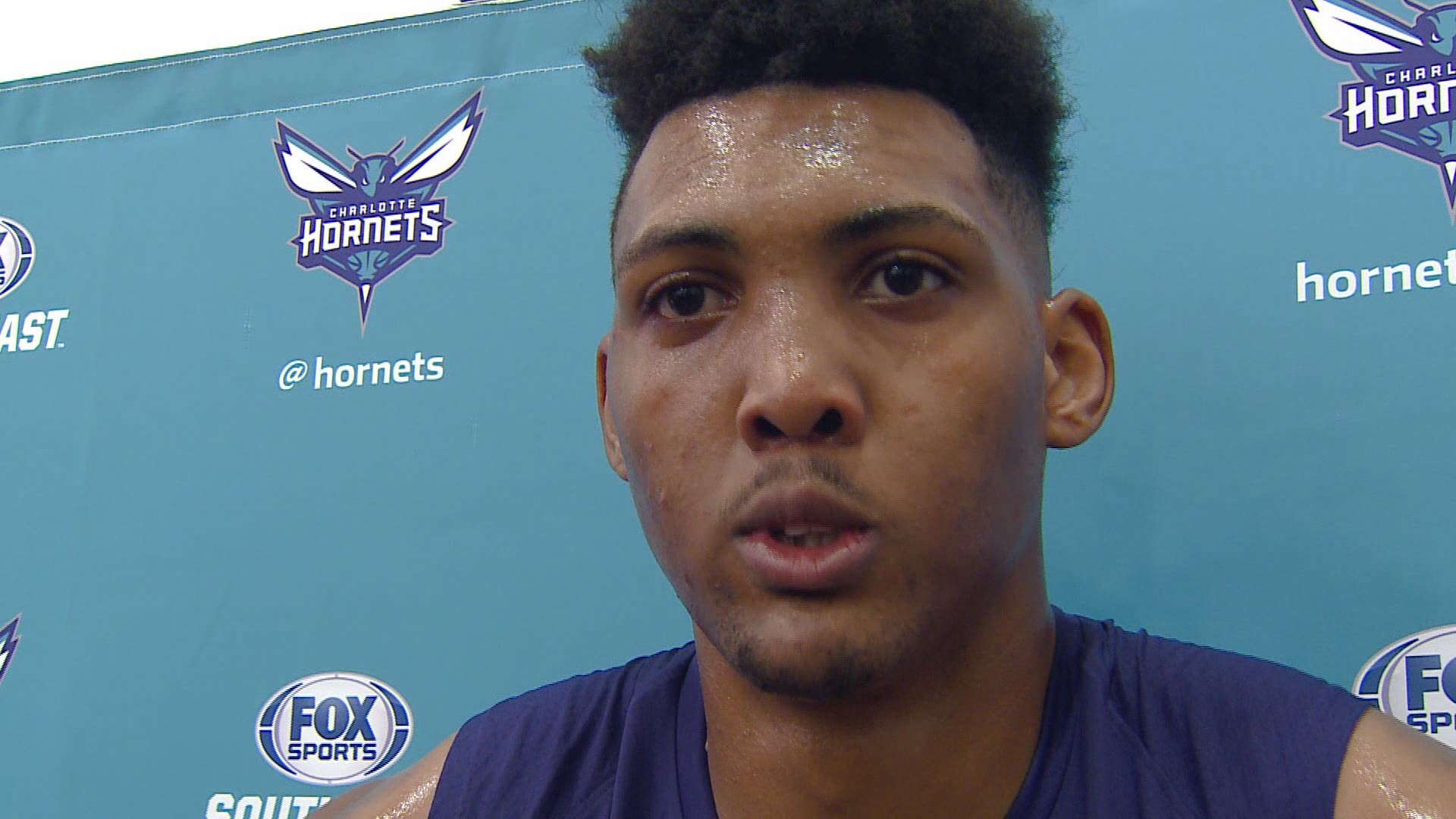Interview With Former Wake Forest Center Doral Moore After Workout With The Charlotte Hornets