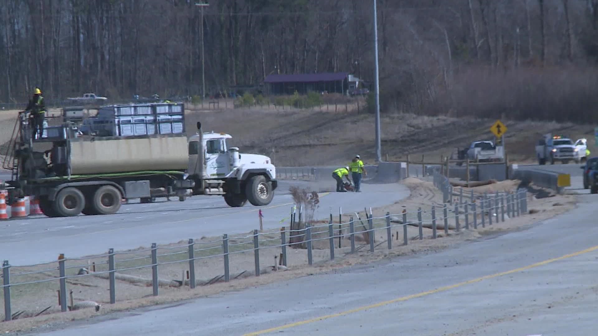 The final section of the Urban Loop encompassing Greensboro is slated to open Monday, Jan. 23.