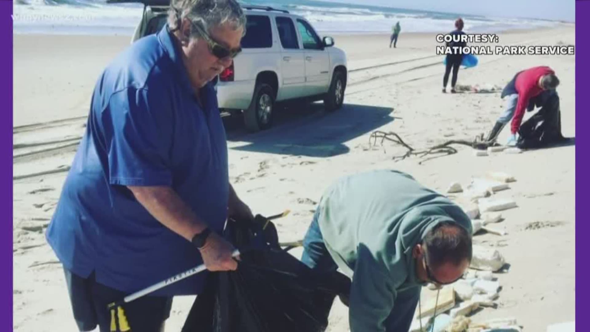 They brought out trucks and a hard working attitude to clean up the debris.