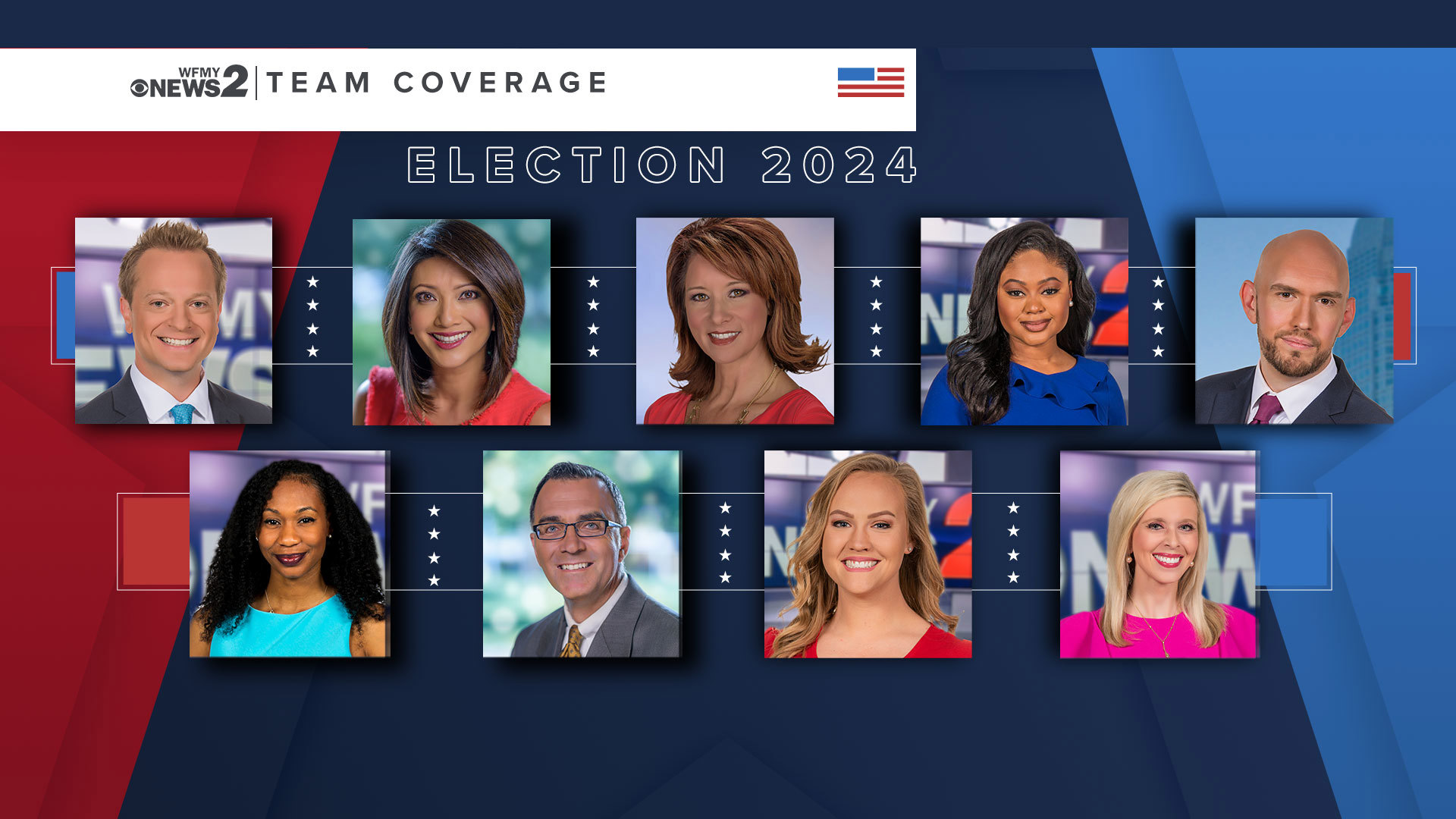 WFMY News 2 is bringing you live team coverage for the 2024 Election. Get real-time results for Trump, Harris and other major races impacting NC.