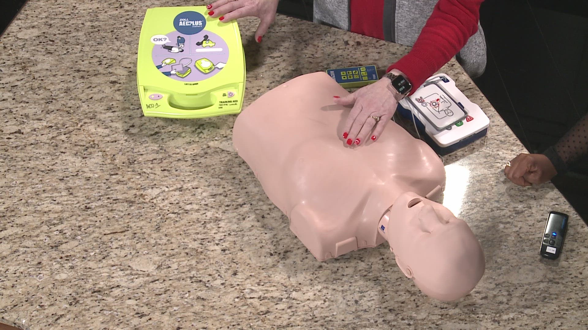 Health experts say this is a time to learn how to perform CPR and how to use an AED to help save lives.