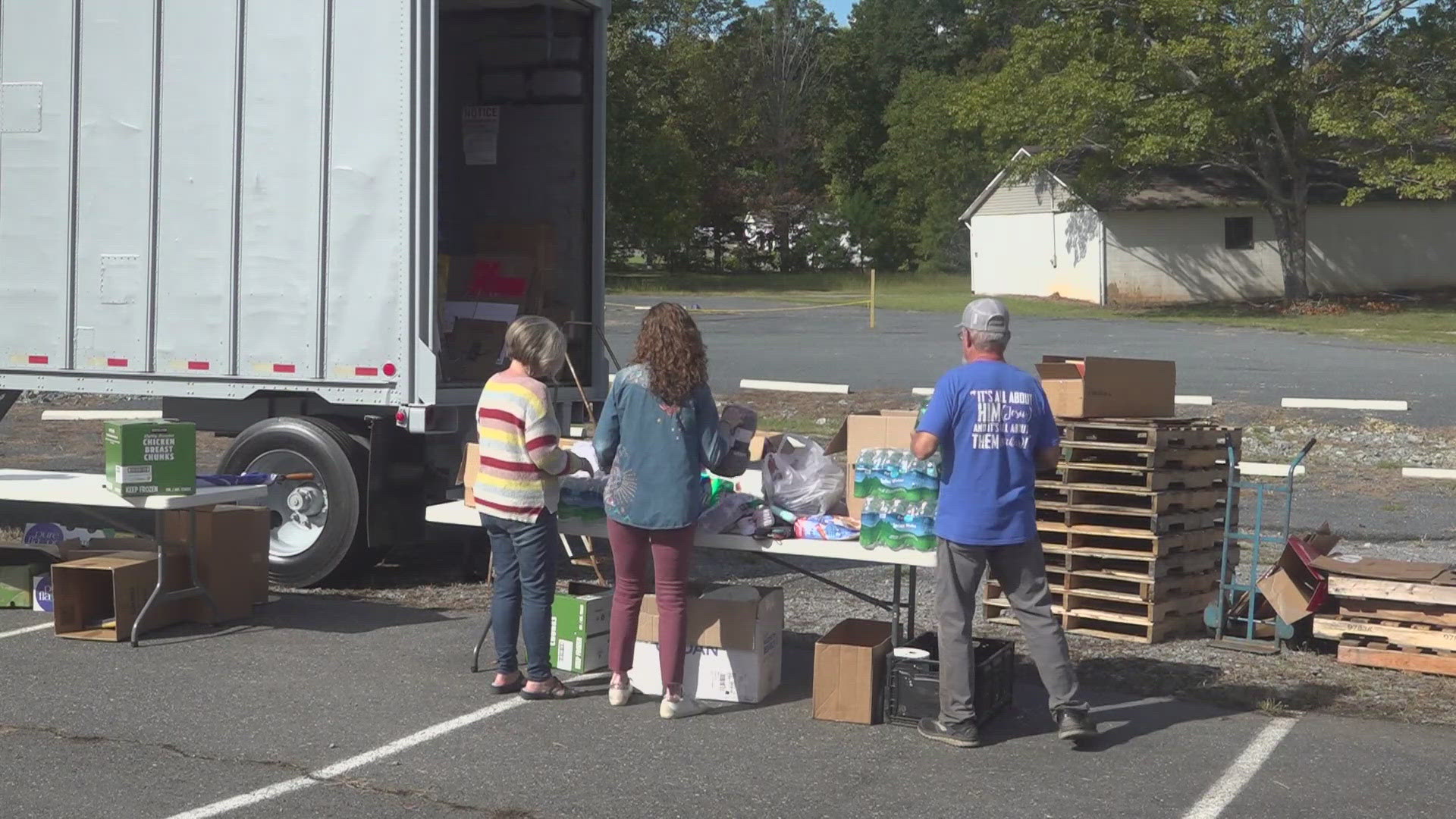 Browers Wesleyan Church is driving a 28-foot trailer full of emergency supplies to Western North Carolina.