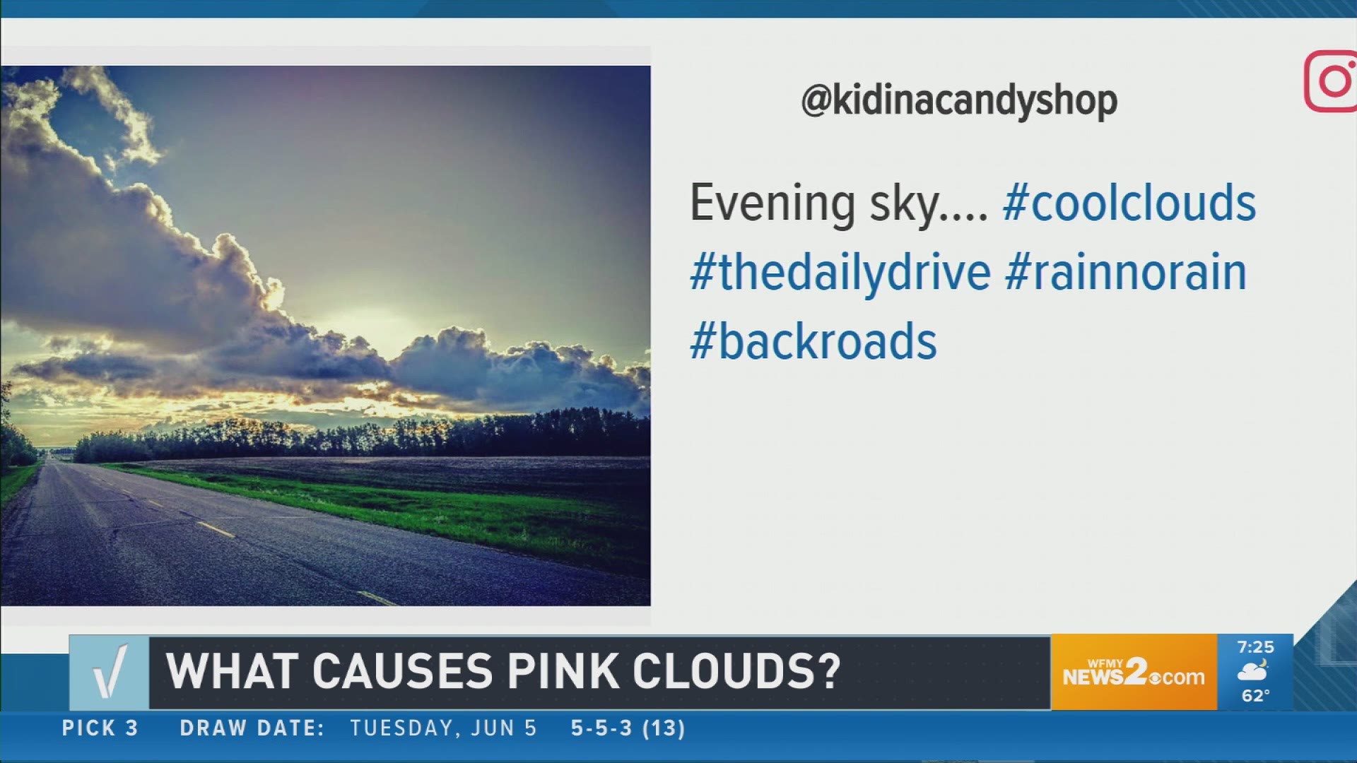 VERIFY What Turns Clouds Pink?