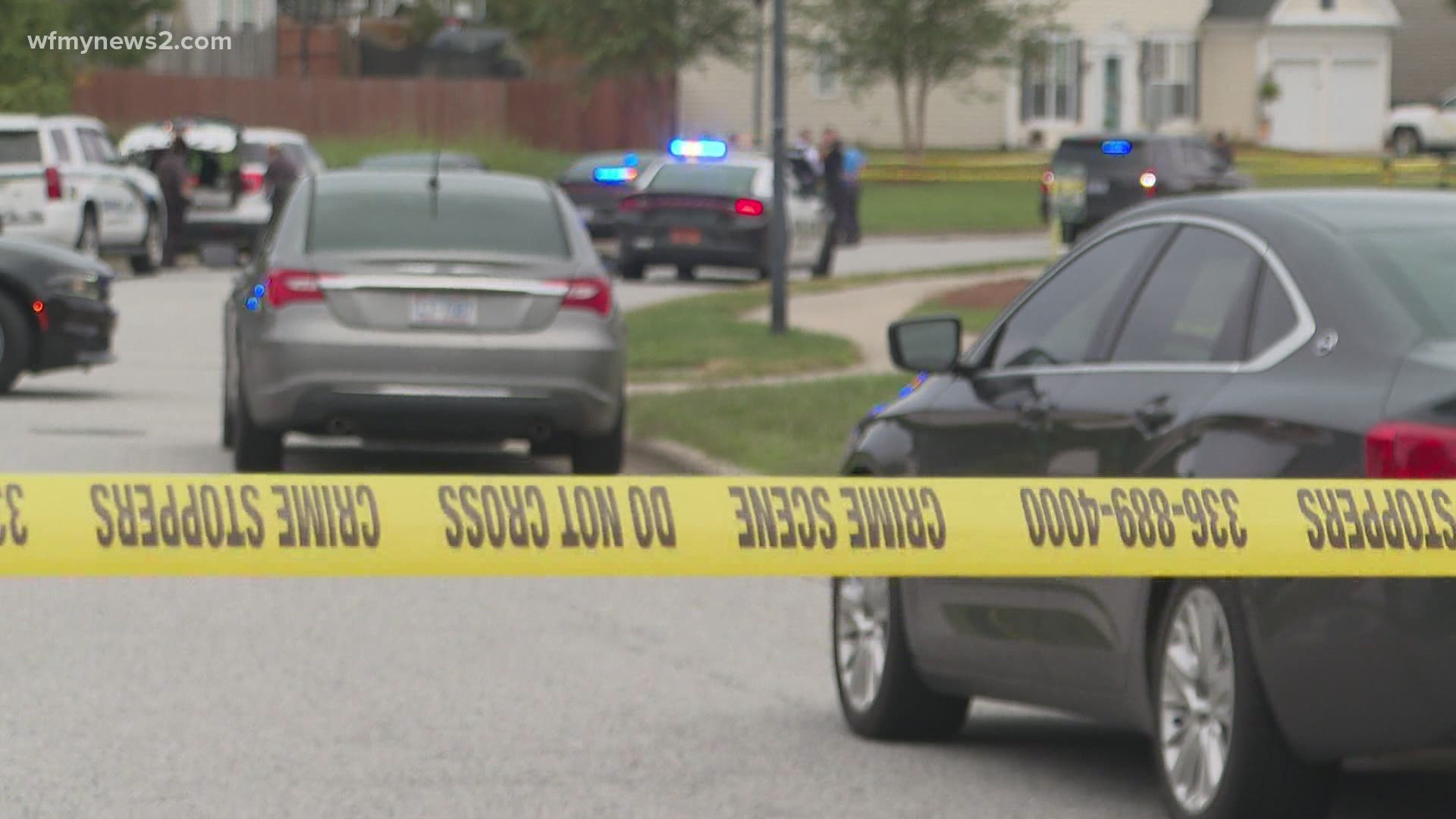 A High Point neighborhood was on lockdown after someone shot toward an officer. It all started with car break-ins.