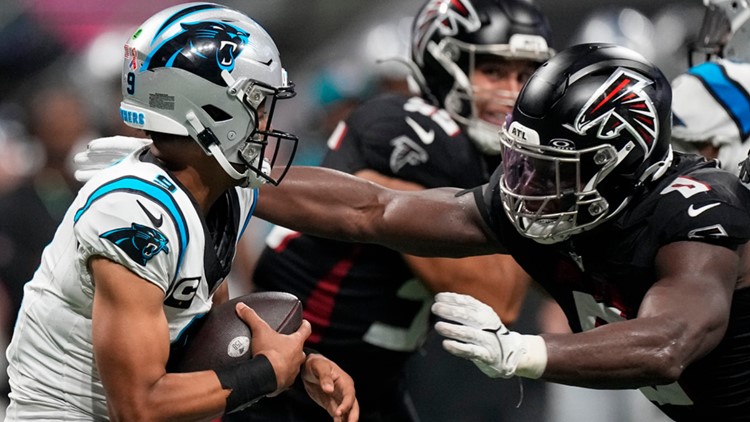 Carolina Panthers vs. Atlanta Falcons Live Blog: Atlanta Wins 24-10 in  Bijan Robinson Debut - Sports Illustrated Atlanta Falcons News, Analysis  and More