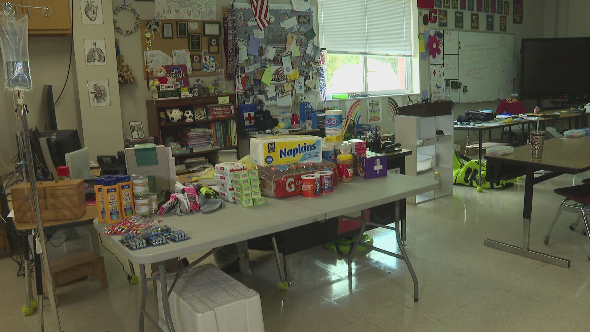 Students at Southern Guilford High School are learning an important lesson on how to give back in times of crisis.