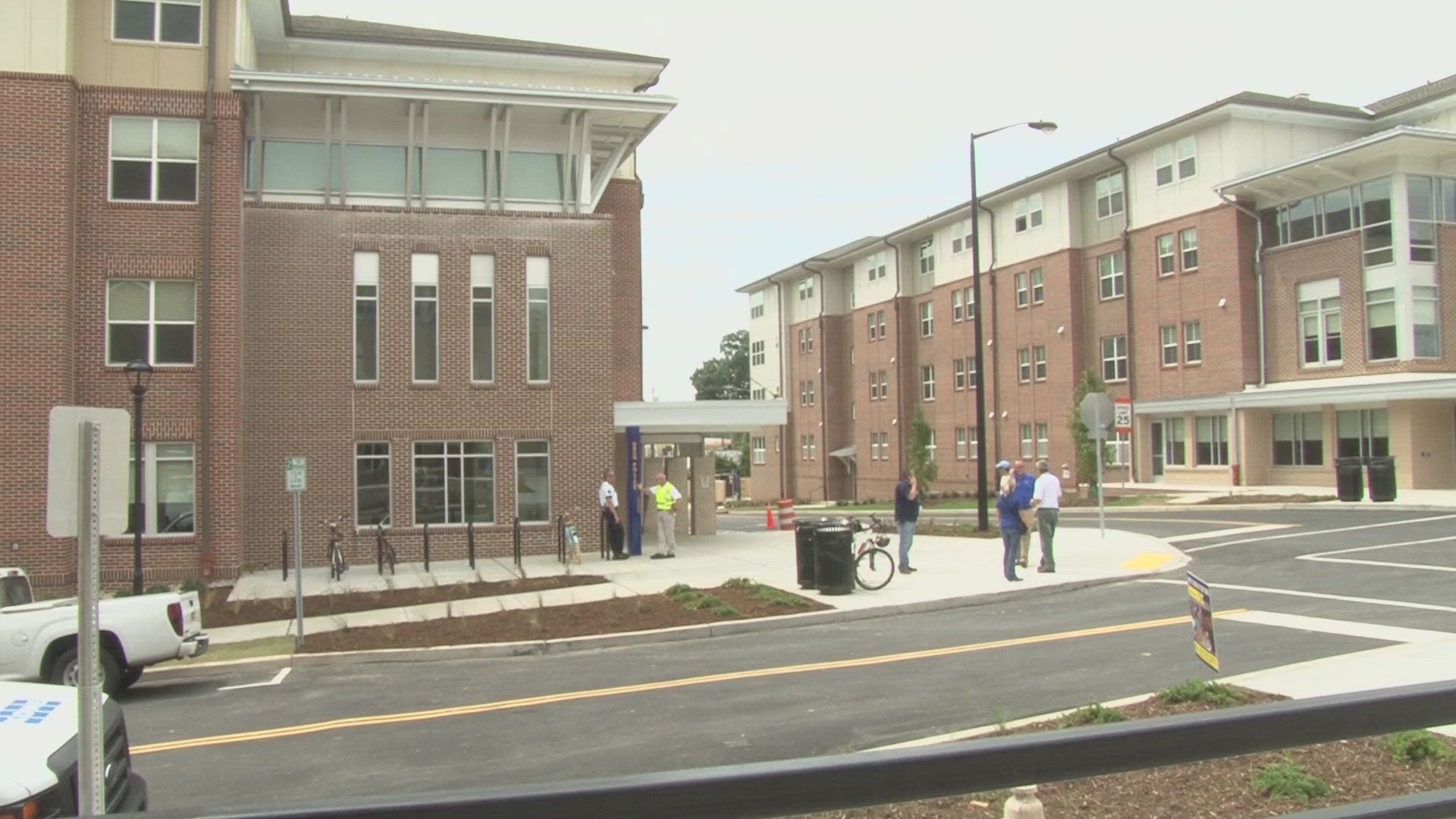 Spartan Village opened three brand new apartment buildings.