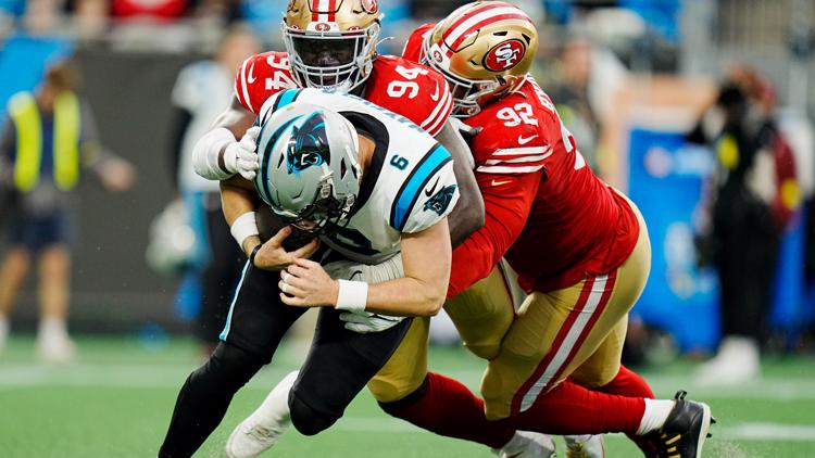 Panthers fall to 1-4 after 37-15 loss to the 49ers