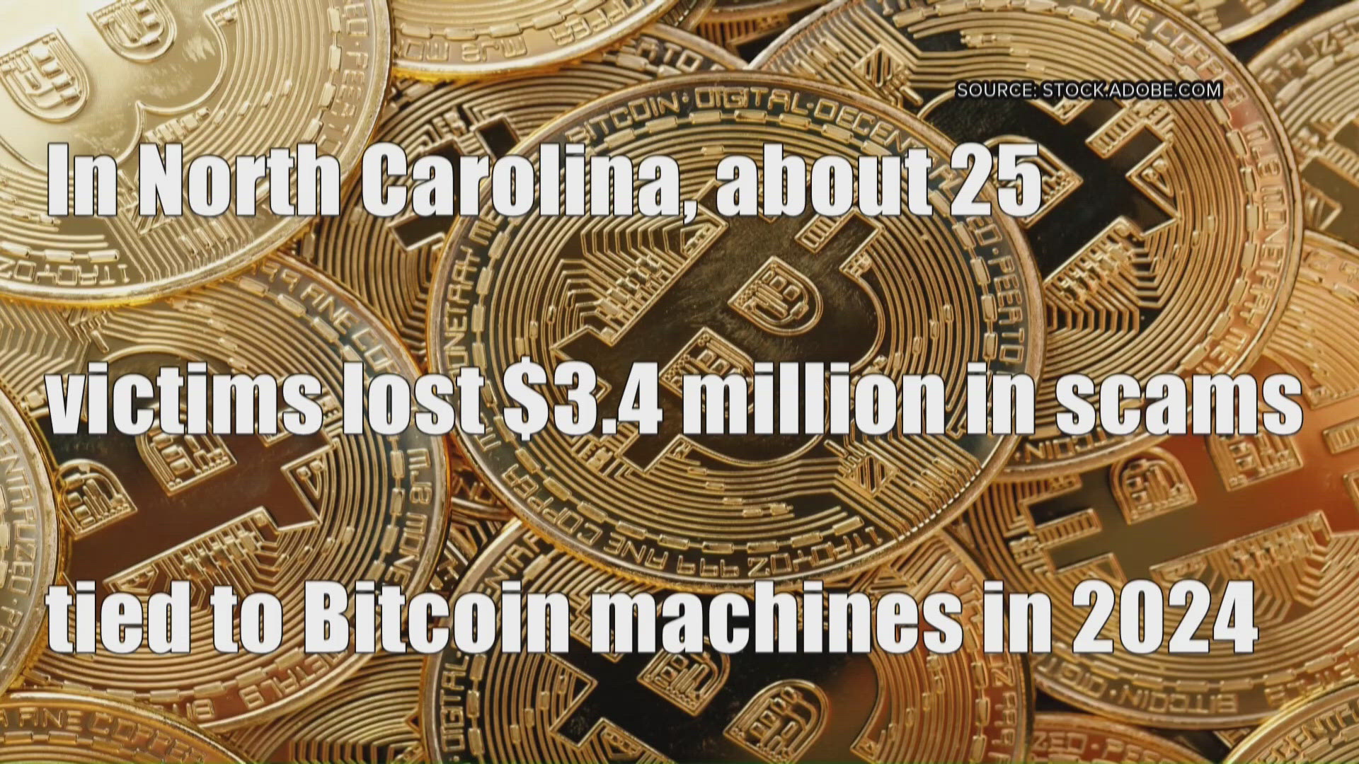 North Carolina victims lose $3.4M to Bitcoin machine scams | 2WTK ...
