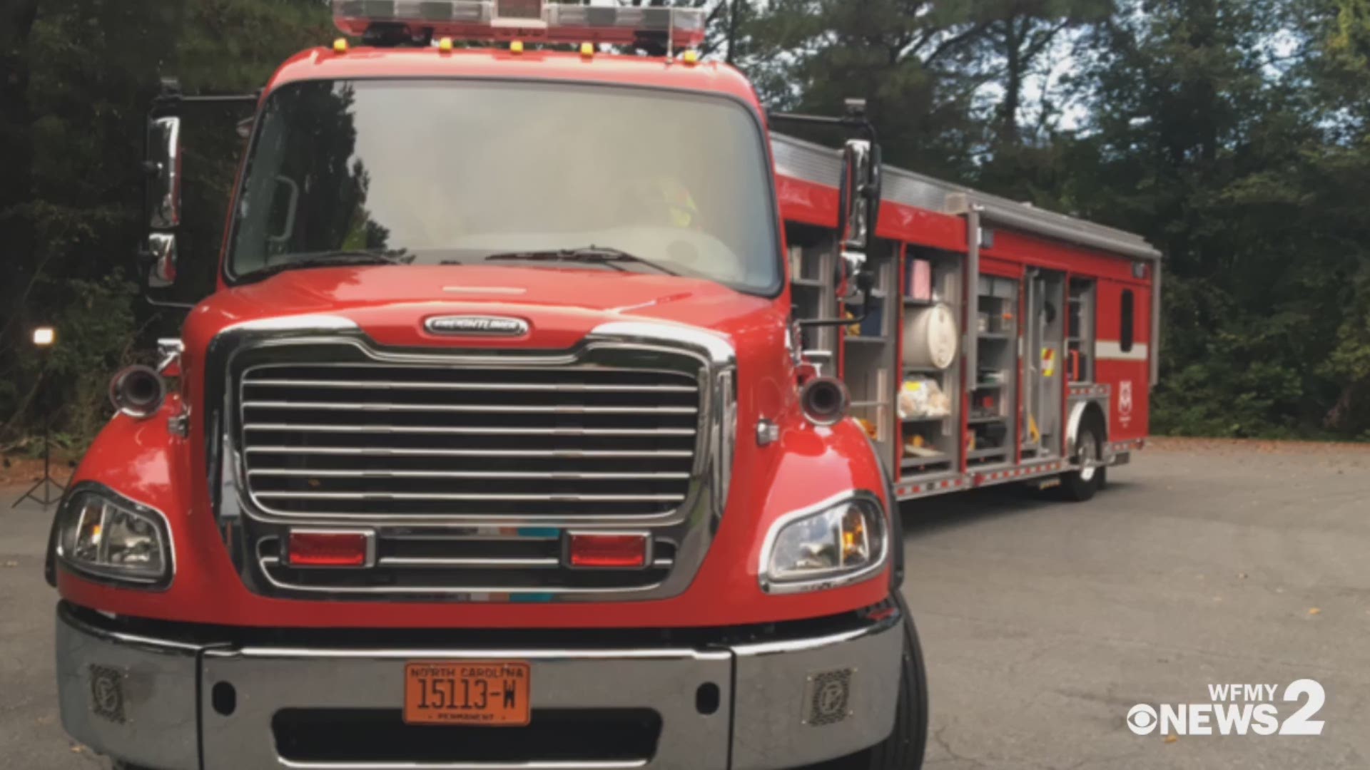 The Winston-Salem Fire Department has a new HAZMAT truck that will help detect hazardous substances.