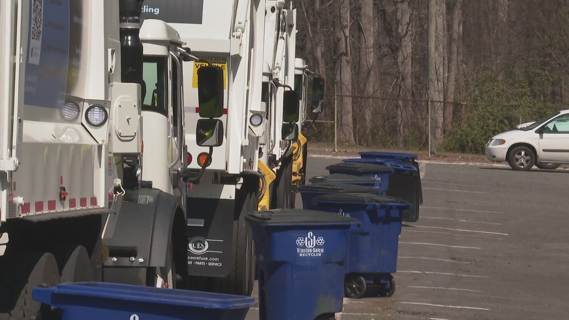 Winston-Salem sanitation workers will collect recycling instead of third-party contractors. They hope to increase the right items going into the bins.