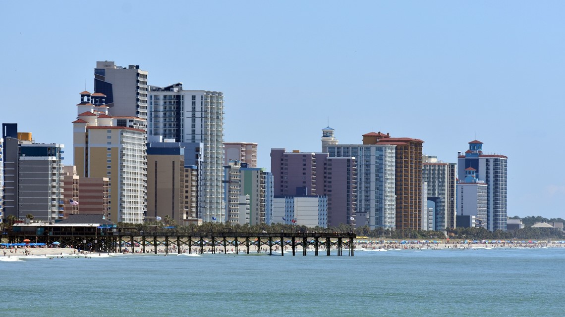 Why is Myrtle Beach water blue now?