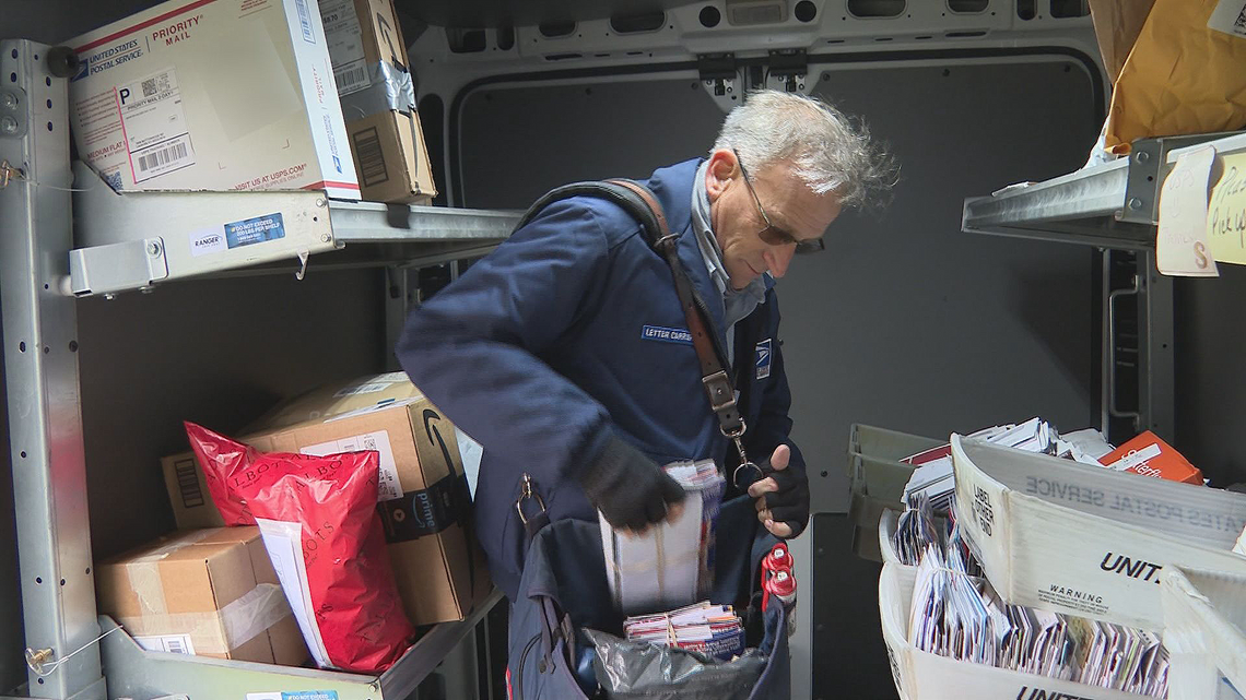 Postal service working constantly to deliver Christmas gifts ...
