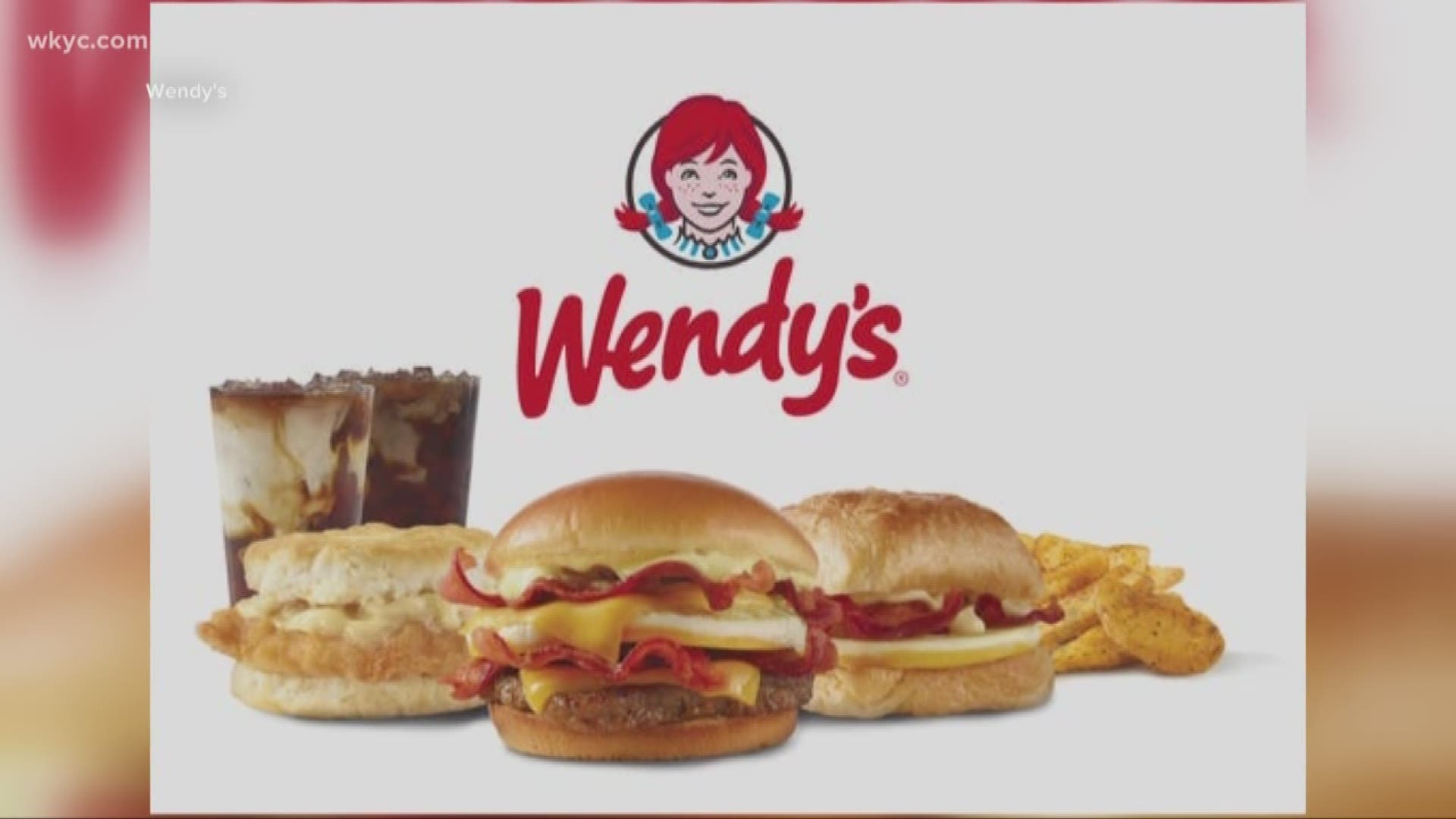 Sept. 10, 2019: Calling all Wendy’s fans. The fast food chain is jumping into the breakfast business by serving up a new morning menu nationwide next year. The breakfast menu’s signature items will include the Breakfast Baconator, Frosty-ccino and Honey Butter Chicken Biscuit.