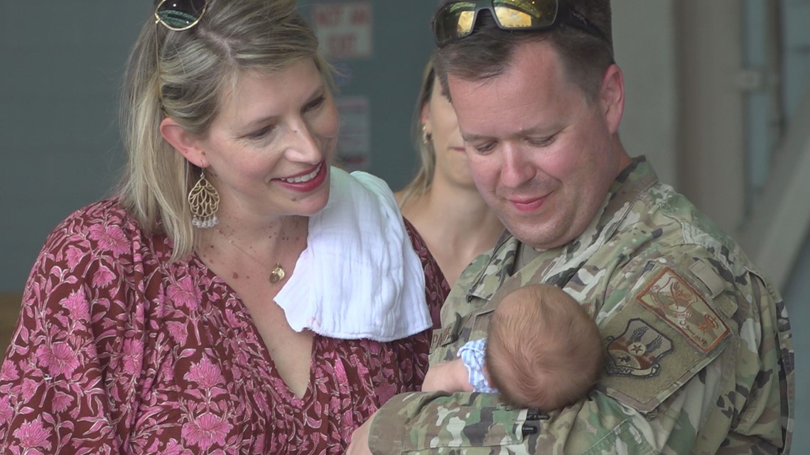 169th Fighter Wing Airman meets son after deployment - Vimarsana News