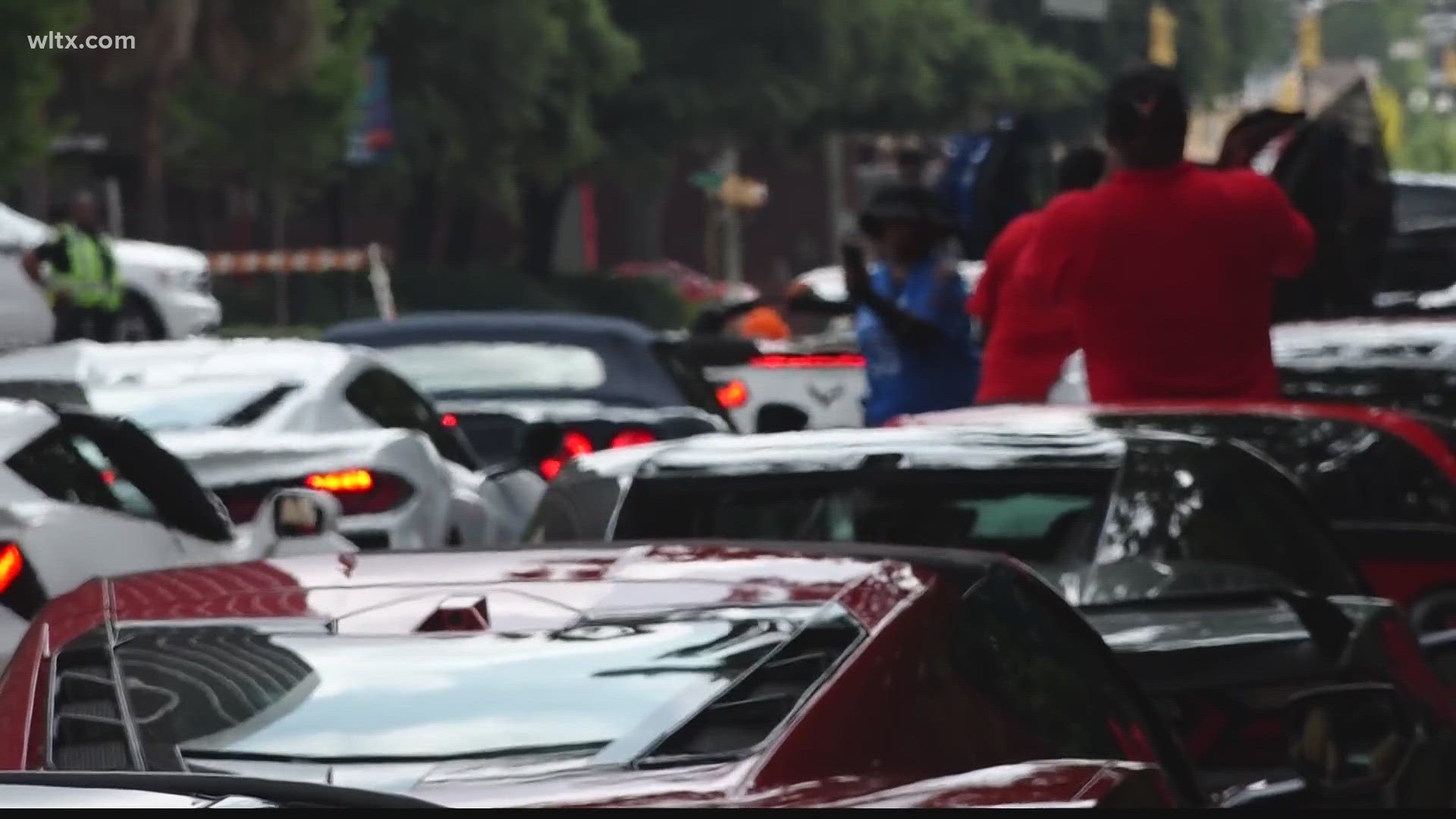 100+ Corvettes rally against gun violence at SC State House | wfmynews2.com