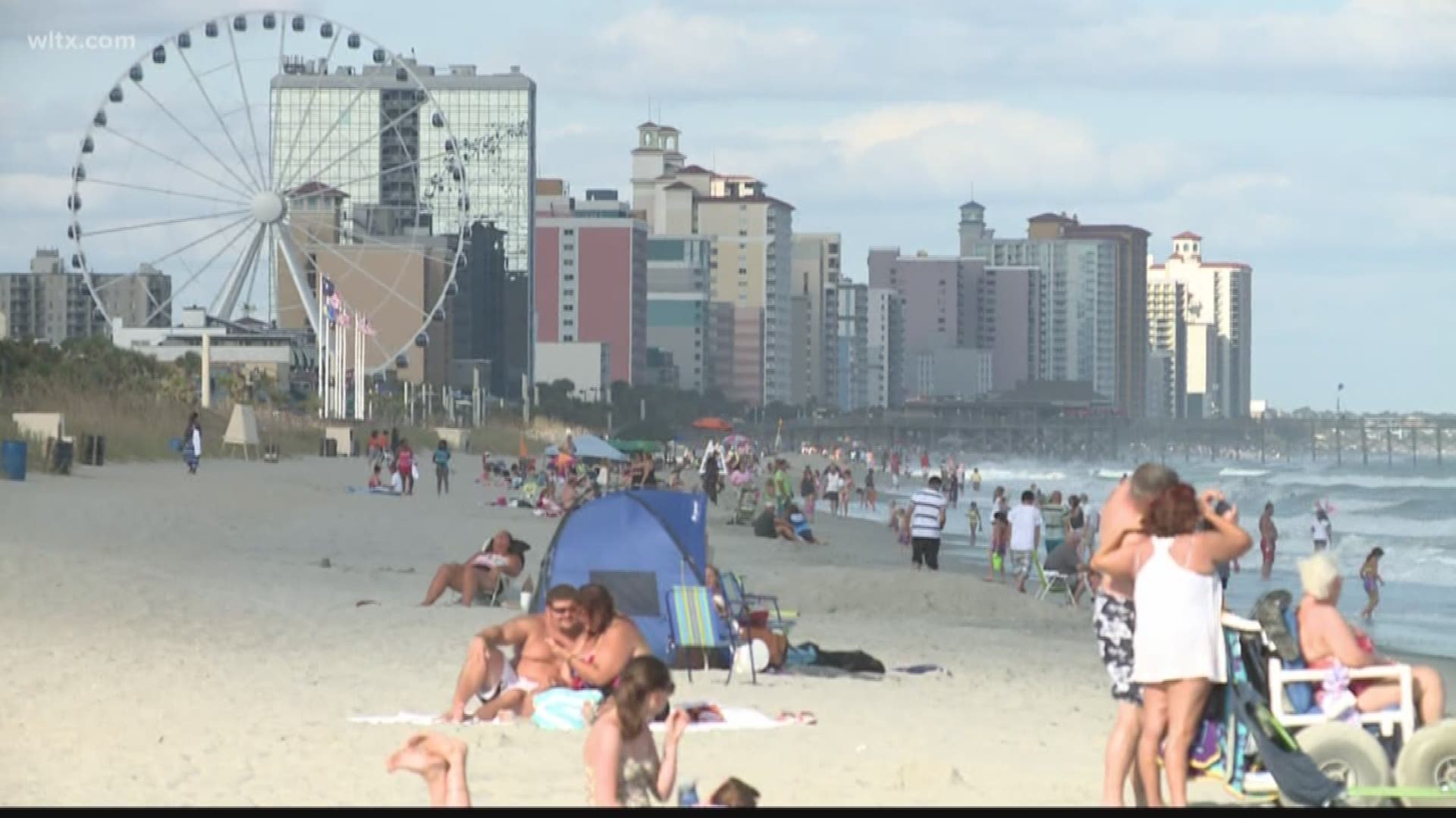 Cursing in Myrtle Beach could get you fined.  The city has an ordinance that lets officers write you up for foul language.  The city has issued 300 tickets so far. 