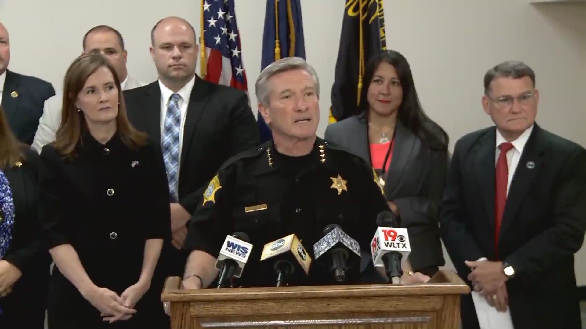 Richland Sheriff Leon Lott detailed the results of a four-day child sex sting that netted over three dozen arrests in South Carolina.
