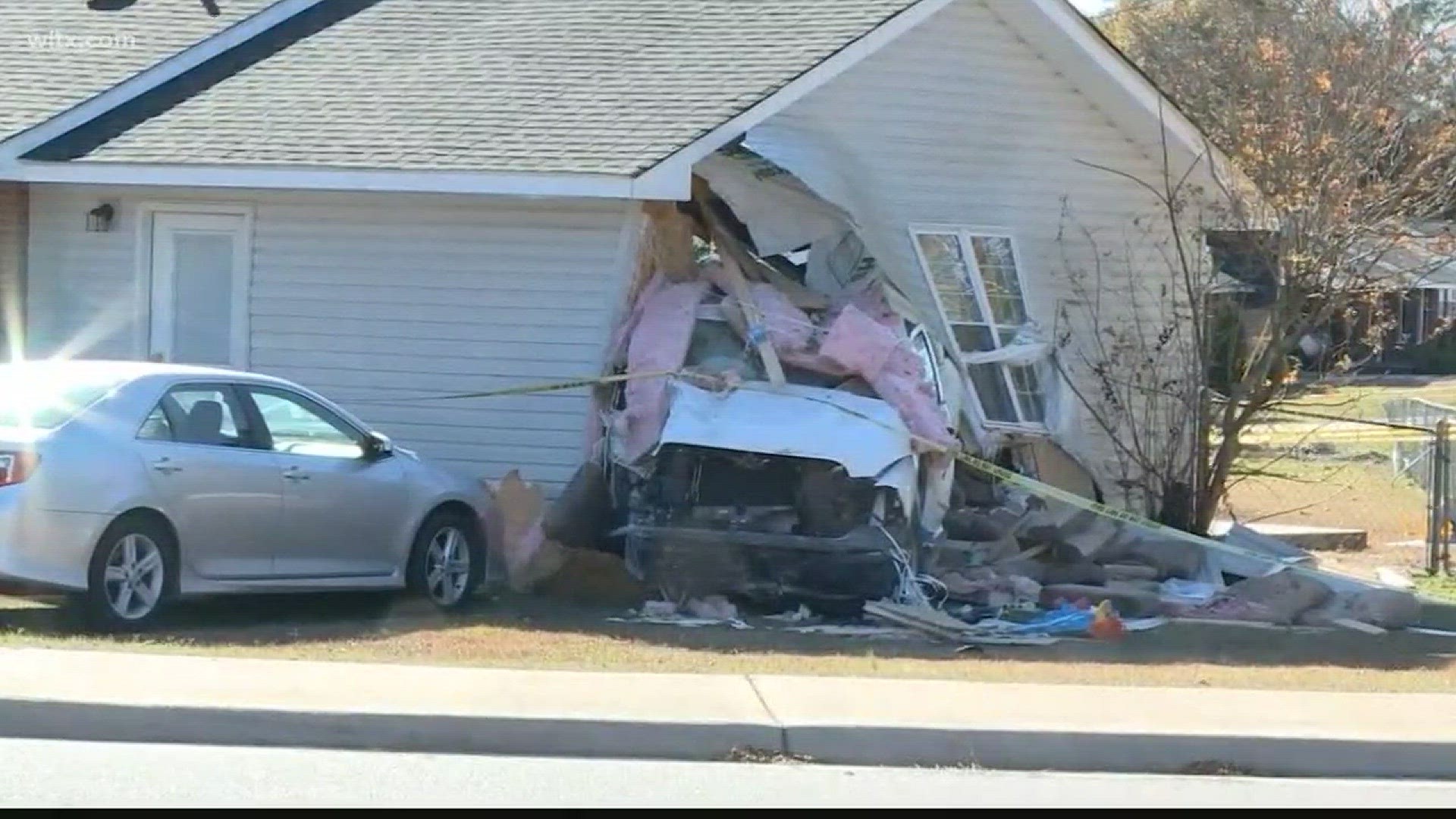 2YearOld Boy Hurt When Truck Rams Into SC Home