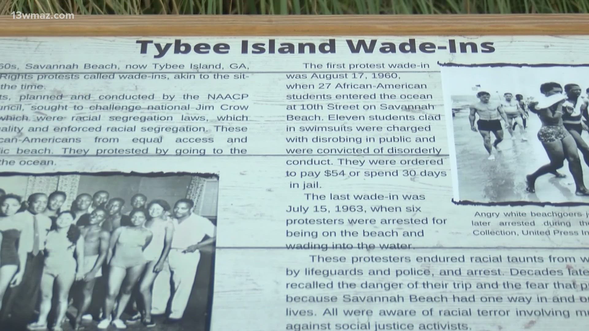 “Wade Ins”, like lunch counter “sit-ins” began to happen at Tybee Island.