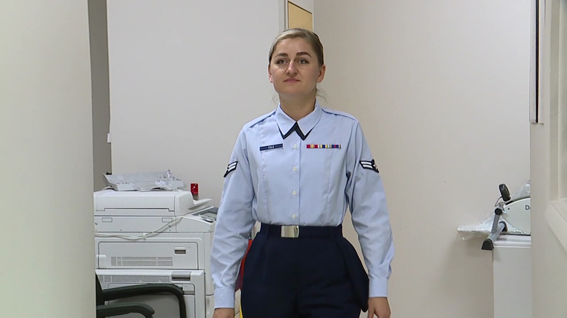 Galyna Cole immigrated to the United States of America just two years ago, and now she is serving her new country.