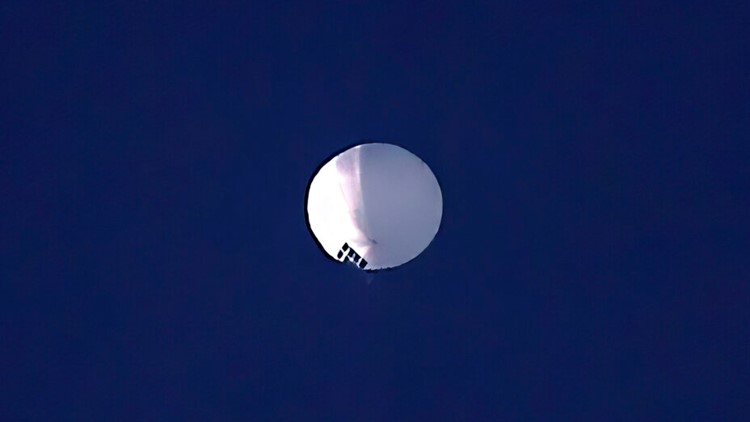 Big China spy balloon moving east over US, Pentagon says