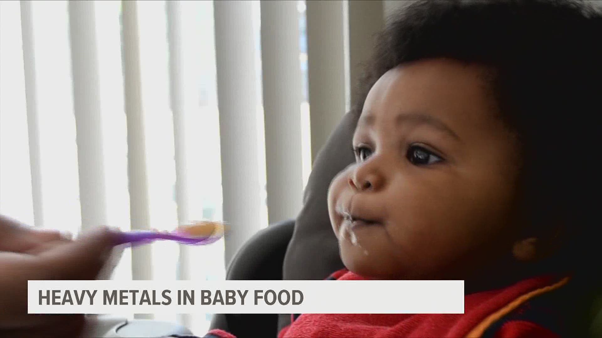 Dr. Sean Campbell of Wellspan Pediatric Medicine spoke with FOX43's Amy Lutz about recent findings that indicate popular baby foods contain heavy metals.