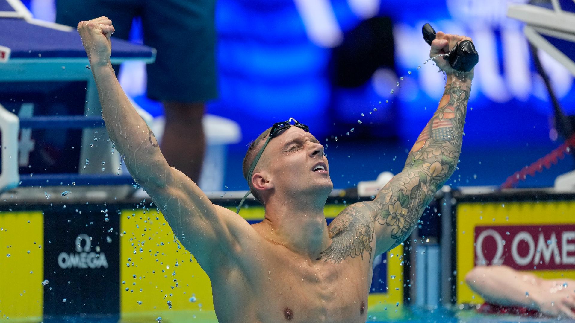 Caeleb Dressel wins again at U.S. Olympic swimming trials | wfmynews2.com