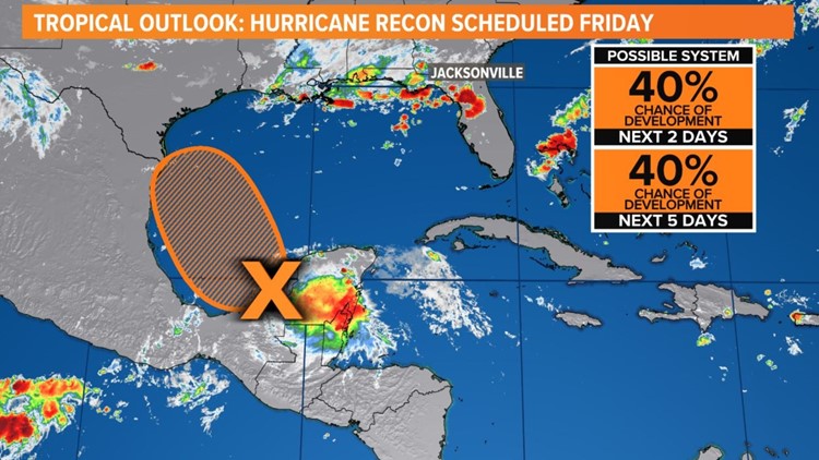 TROPICS: Hurricane Hunters scheduled to investigate Gulf system