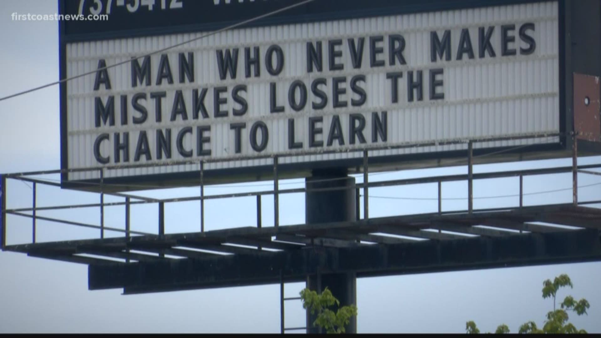 If your commute takes you down I-95 northbound, you've probably seen a large billboard with a new positive message each week. Meet the man behind the motivation, Tom Trout. 