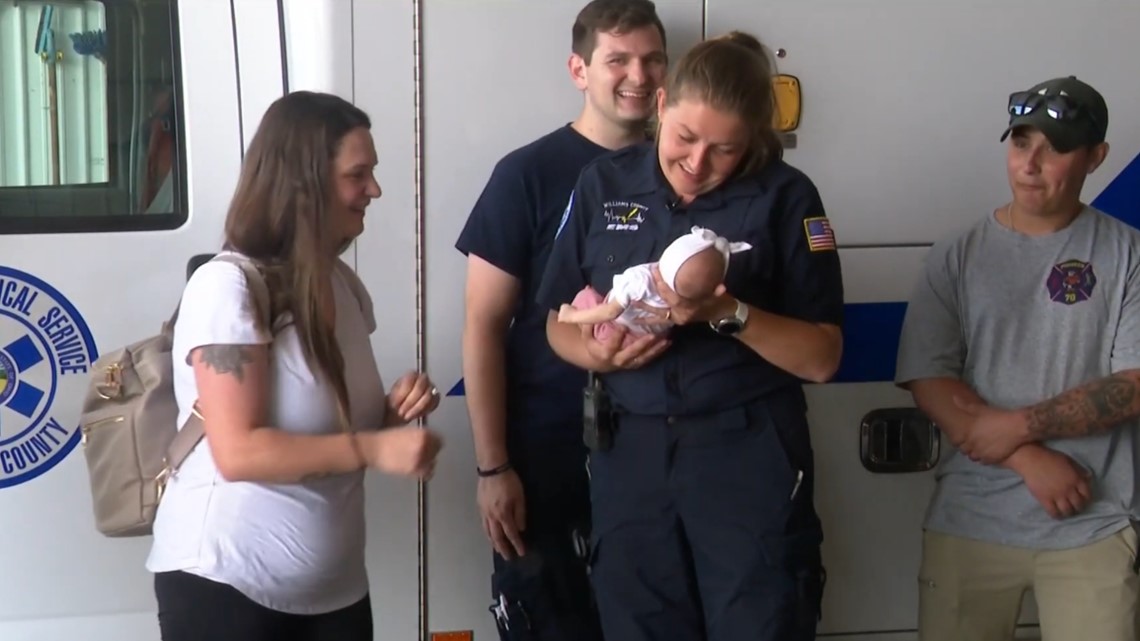 EMS team delivers baby at Spangler Candy Company's parking lot - Vimarsana News