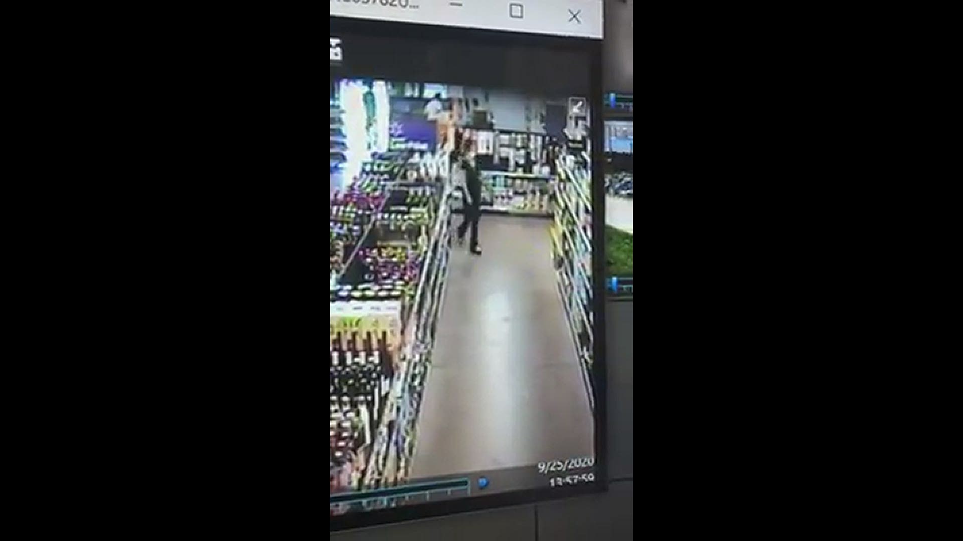 Video shows a missing Florida woman at a  Walmart at 5991 South Goldenrod Road in Belle Isles before she vanishes.