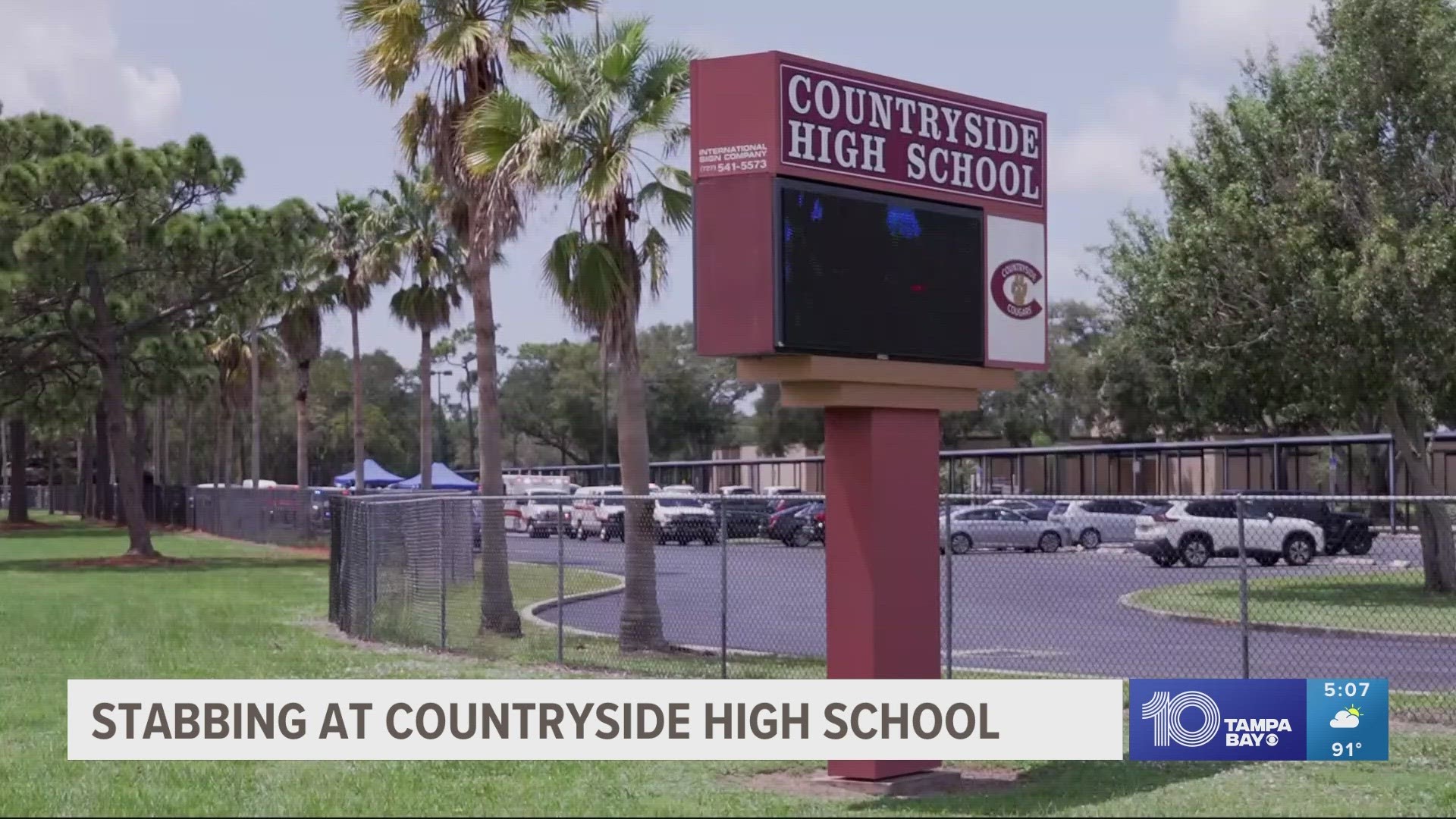 2 students stabbed at Countryside High School in Clearwater
