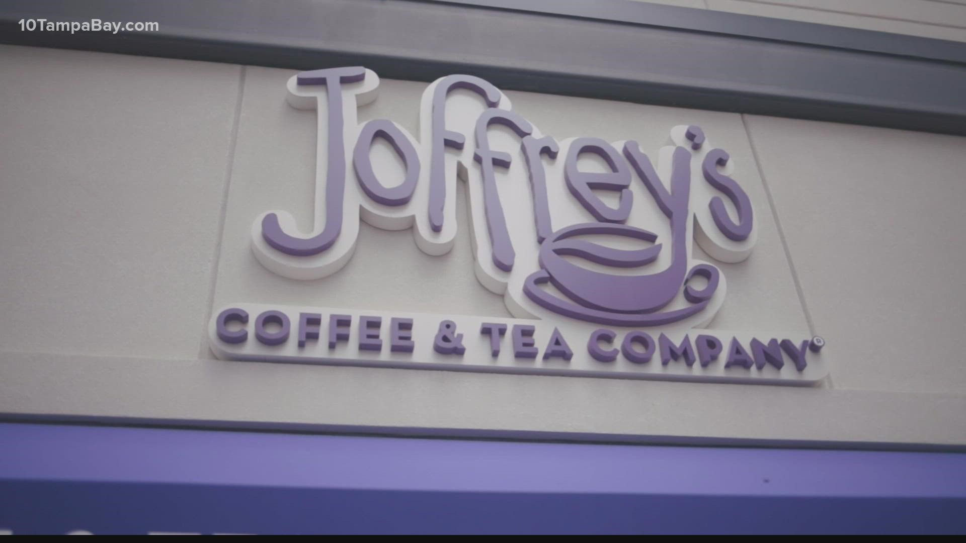 Joffrey's Coffee, Disney World's specialty coffee supplier, opened a location in Tampa's midtown.