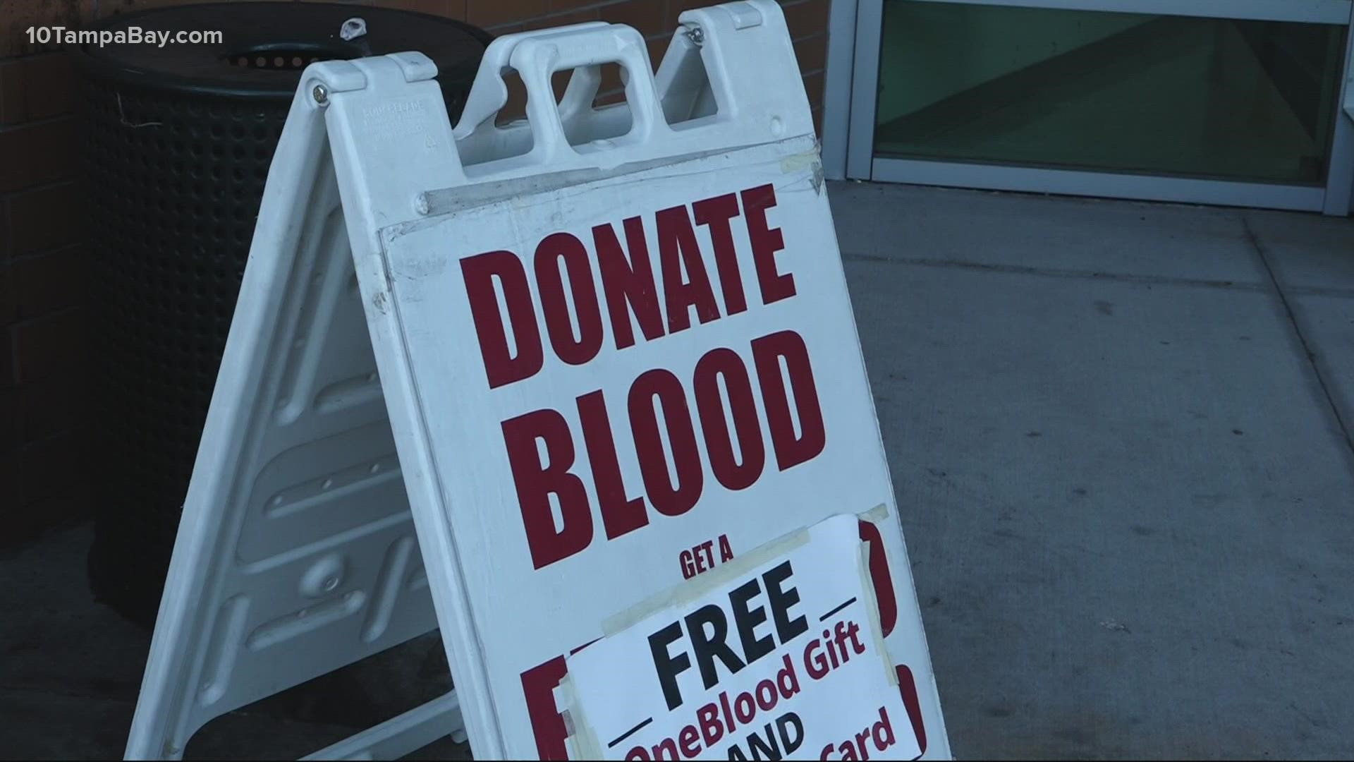 There is no substitute or synthetic replacement for blood, so donations are needed.