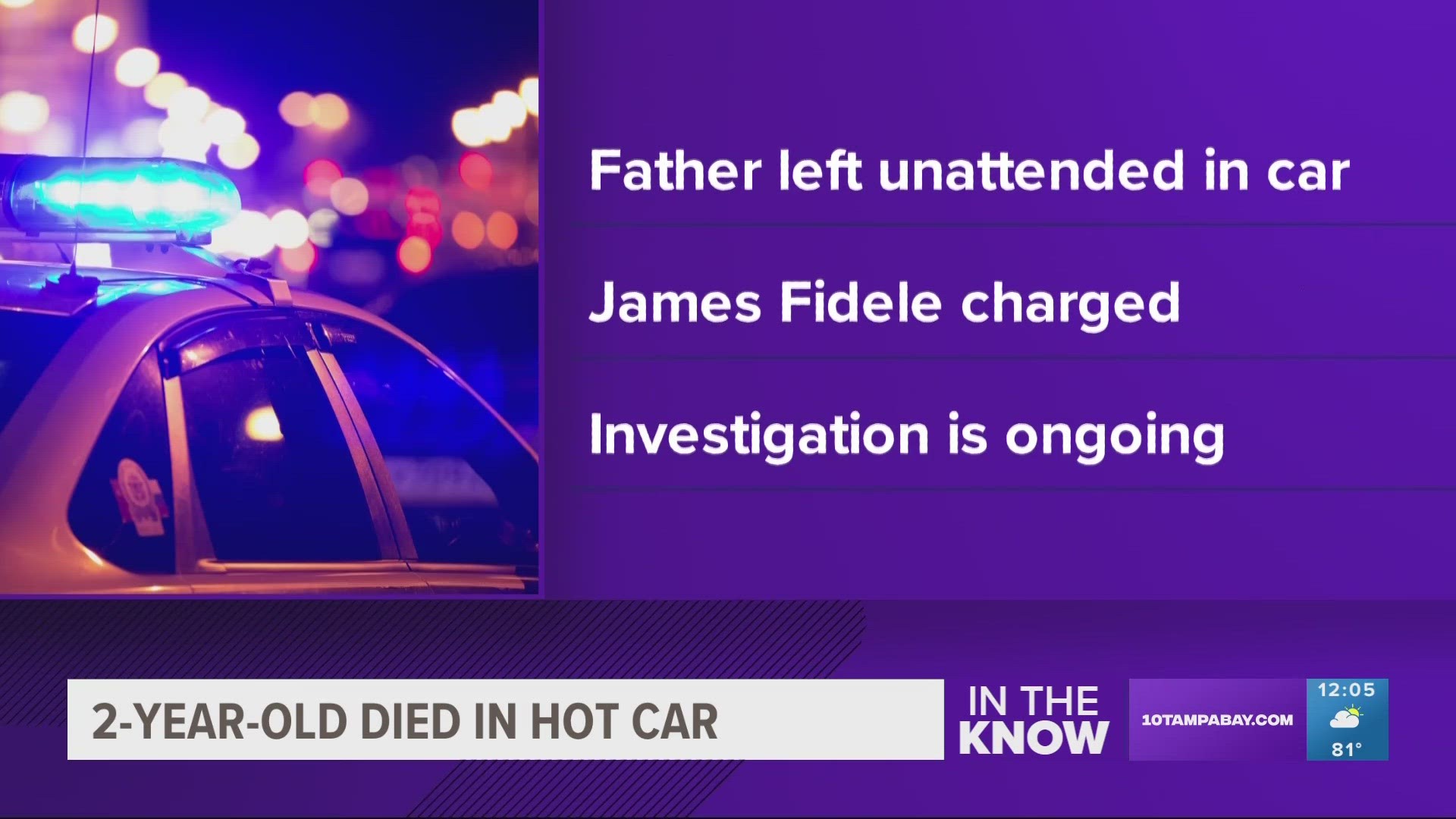 Florida toddler dies after being left in hot car, reports say ...