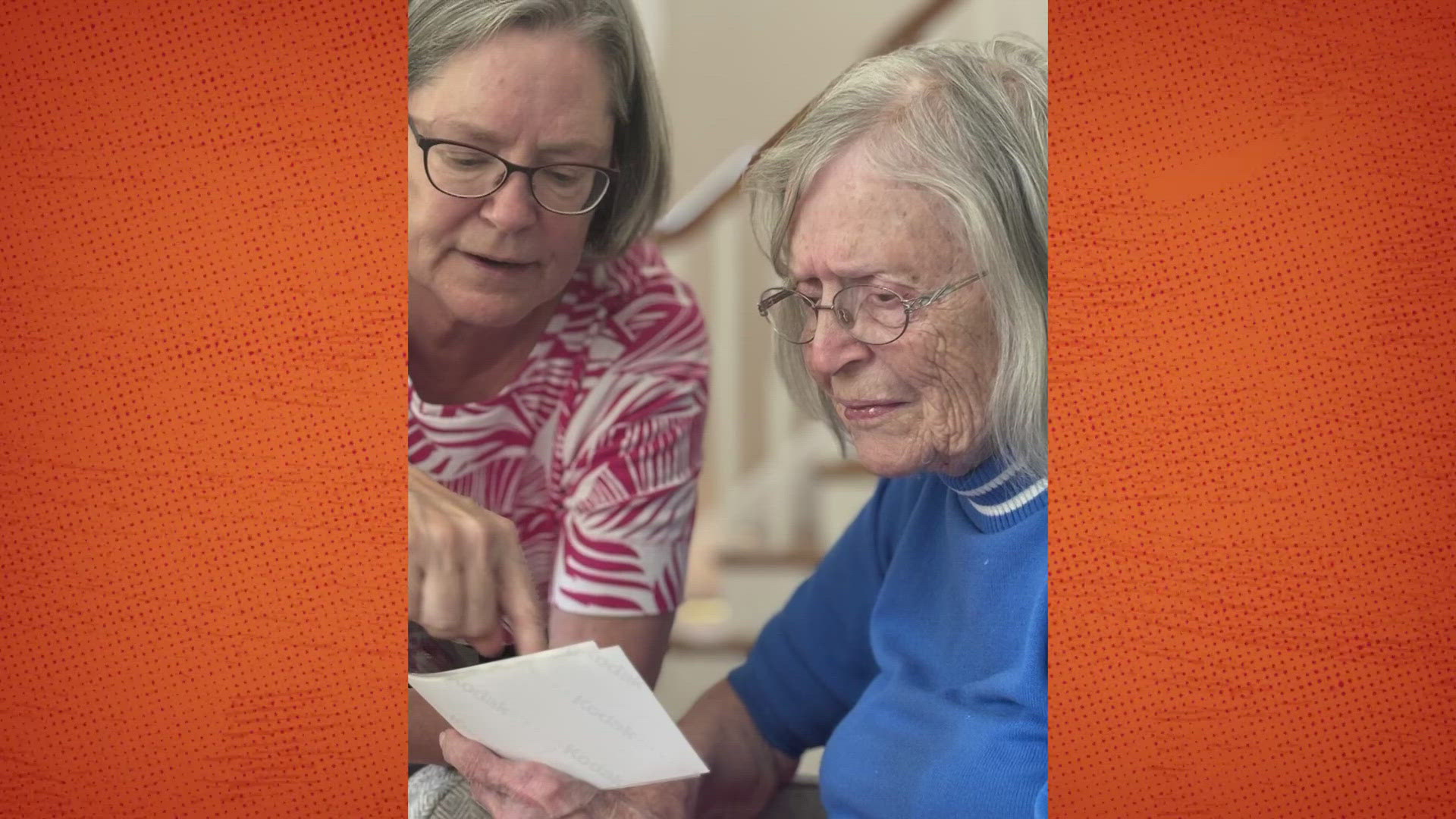 The staff at her senior living facility surprised her with a visit to the home she's so fond of for her birthday.