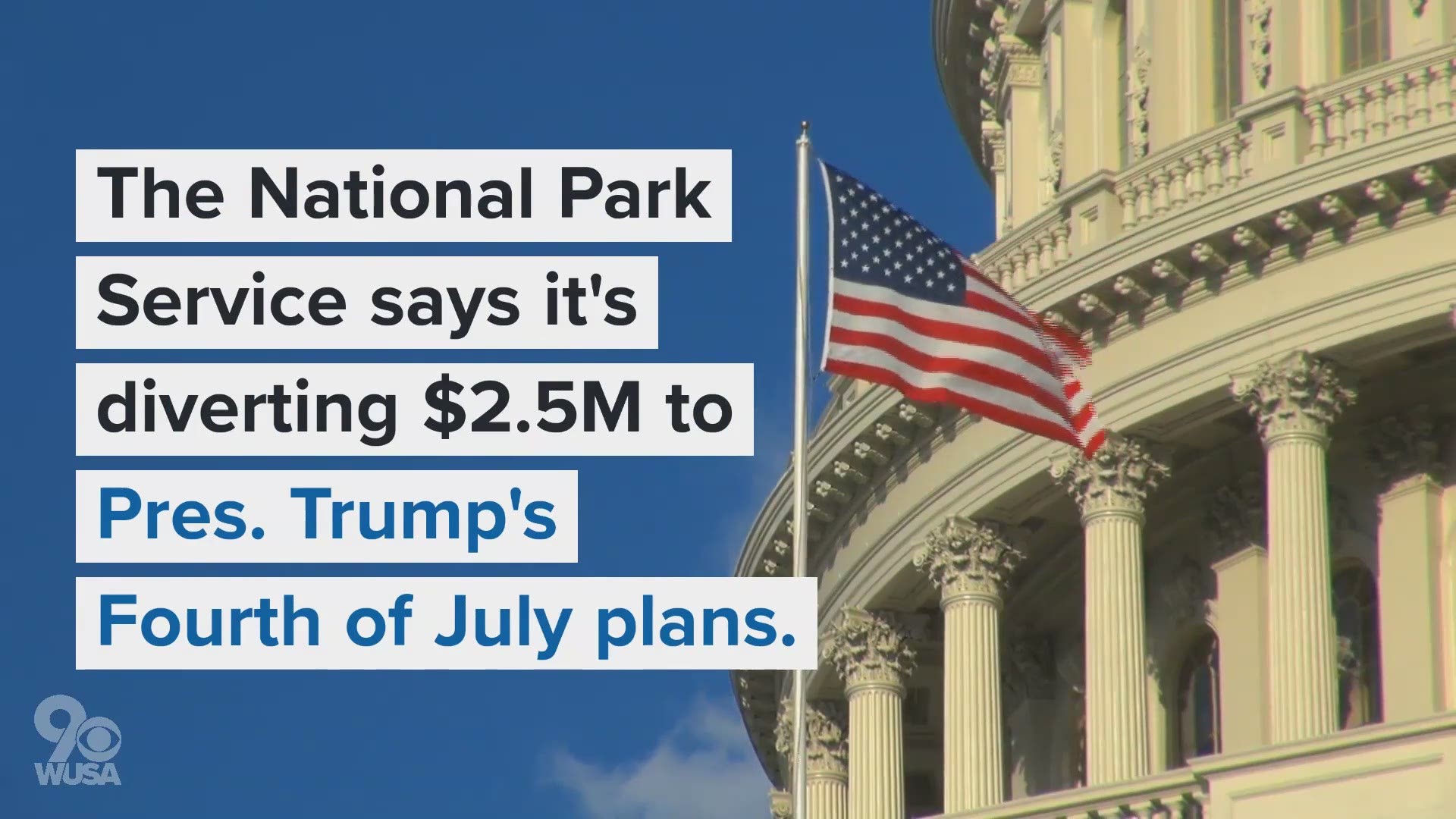 The National Parks Service is in a $12B maintenance hole. Now it's diverting millions to Trump's Fourth of July plans.