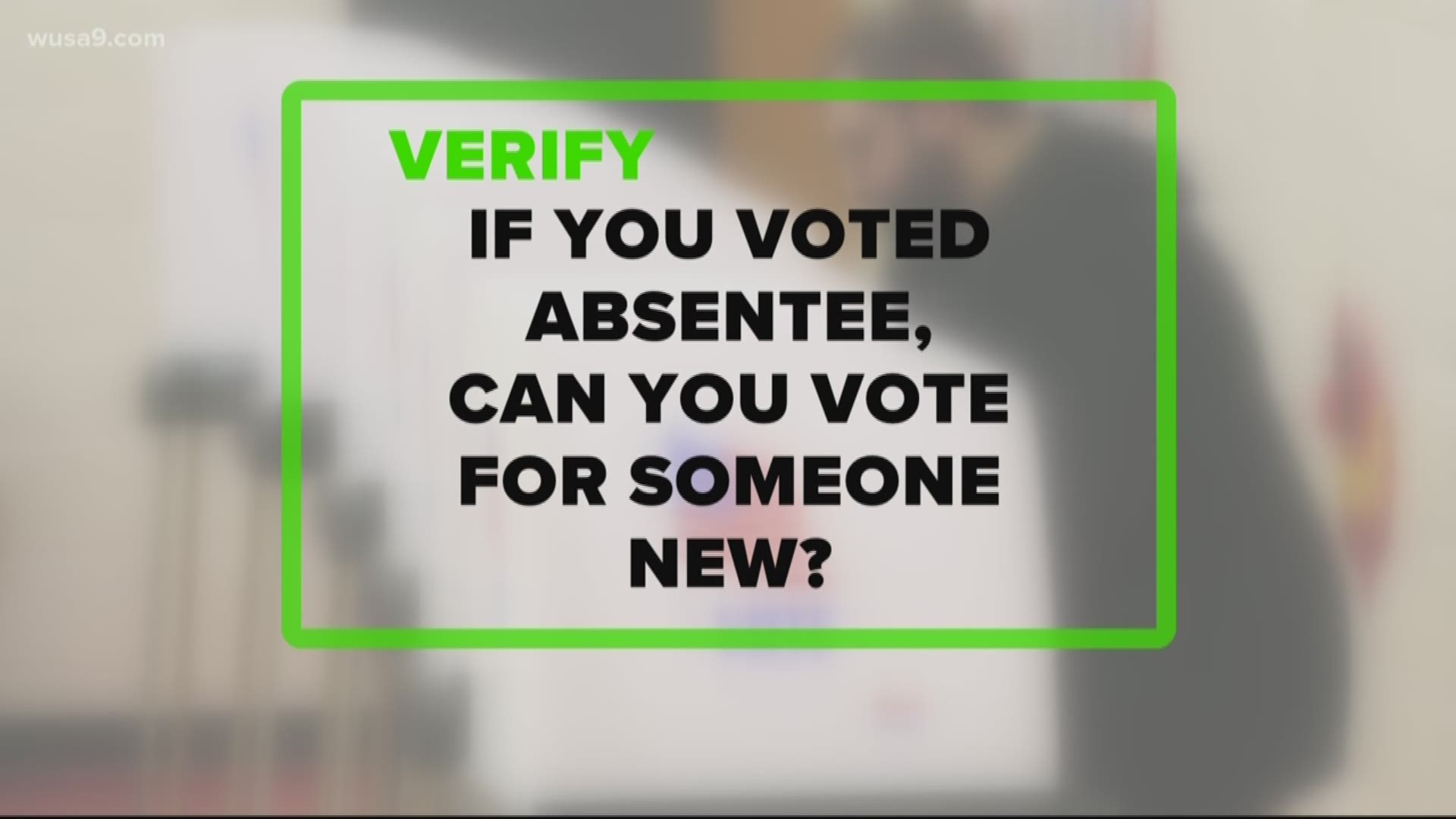 Plus, can you take a selfie at the polls? And why are candidates who dropped out still on the ballots? Evan Koslof and the Verify team gets you the facts