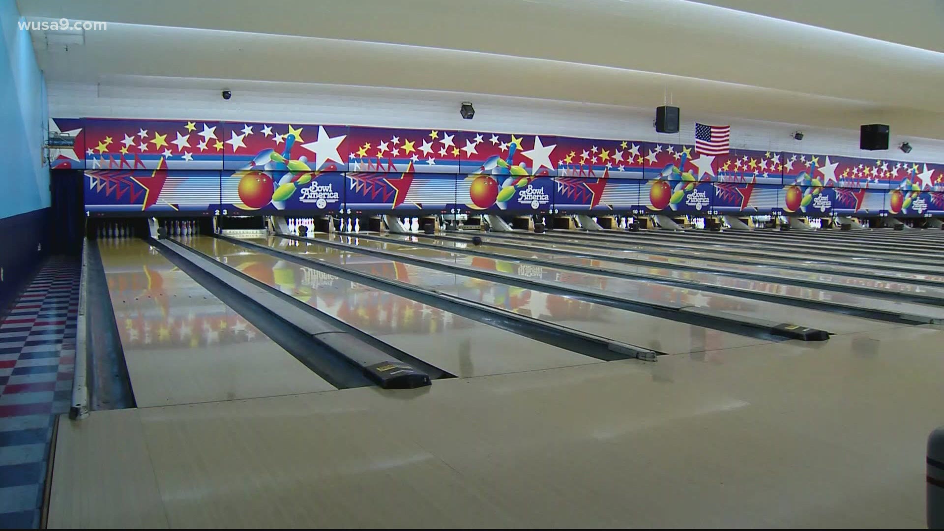 The incident happened around 7 p.m. at the Bowl America located at 7155 Ritchie Highway, police say.