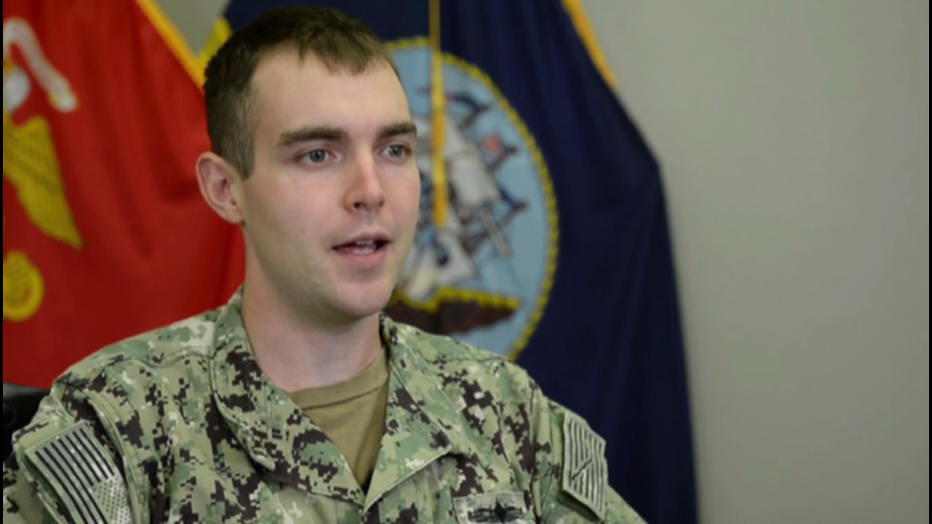 A Navy lieutenant has been honored for taking action when duty called. And he wasn't even on the job.