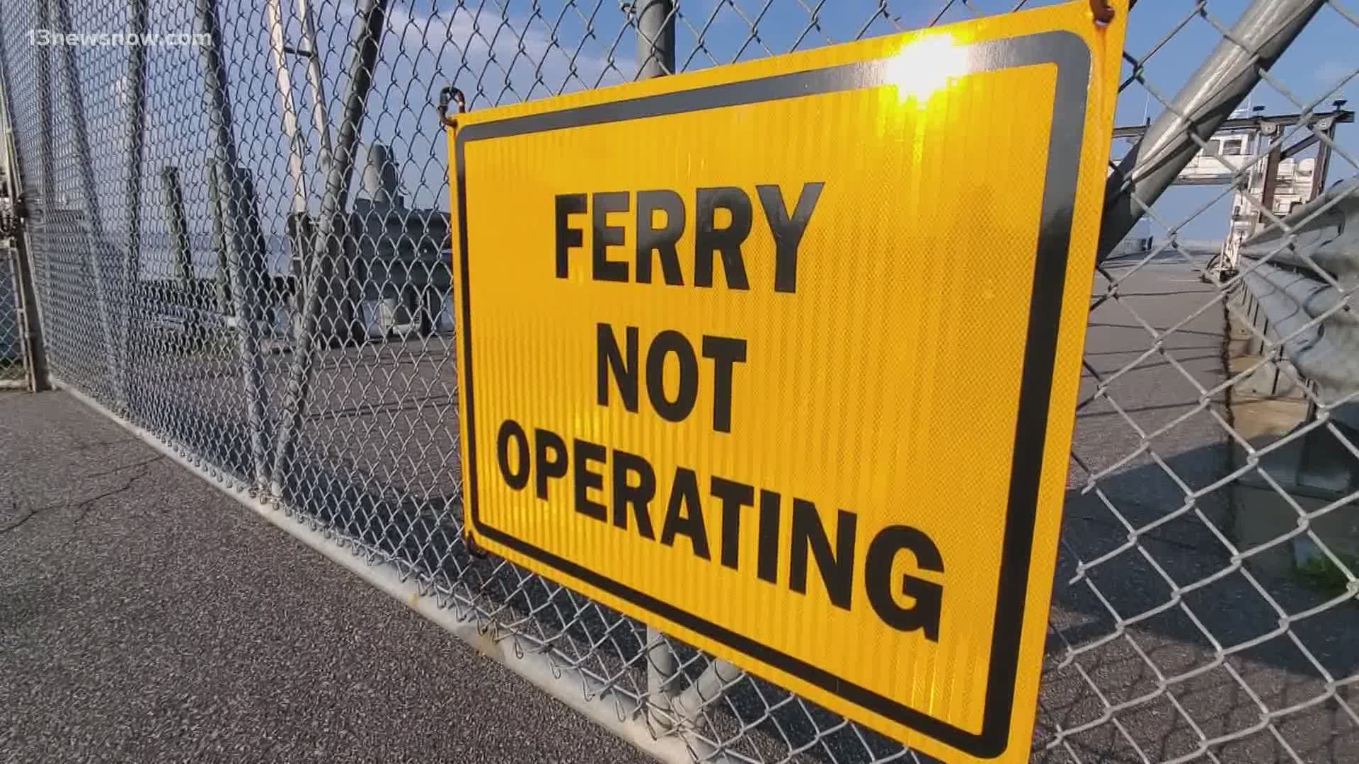 The North Carolina Department of Transportation is shutting down a ferry route for a few days to reallocate workers.