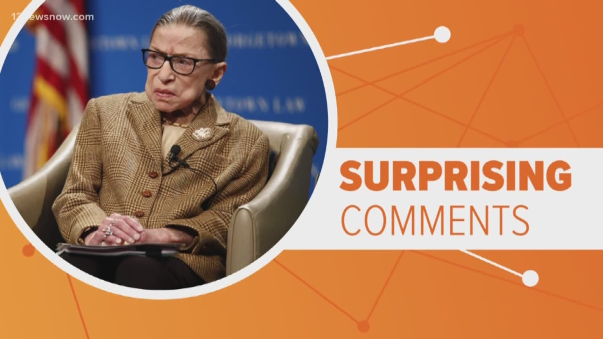 Justice Ruth Bader Ginsburg said, “I would like to see a new beginning” in regards to the ERA.