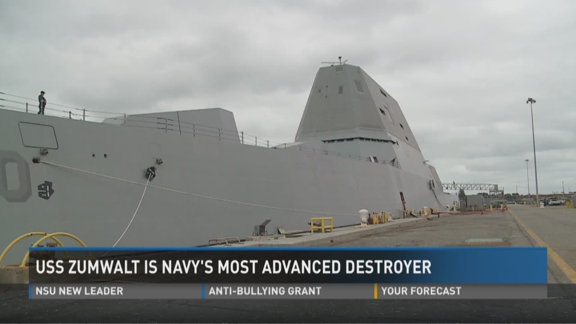 USS Zumwalt is Navy's most advanced destroyer